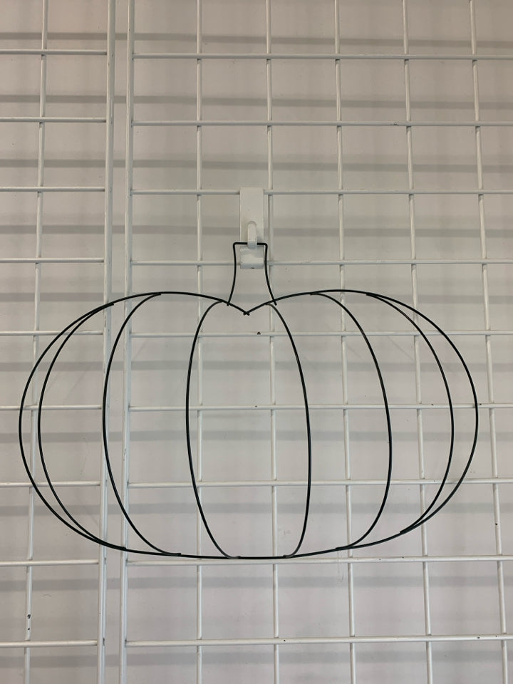 WIRE PUMPKIN WREATH FORM.