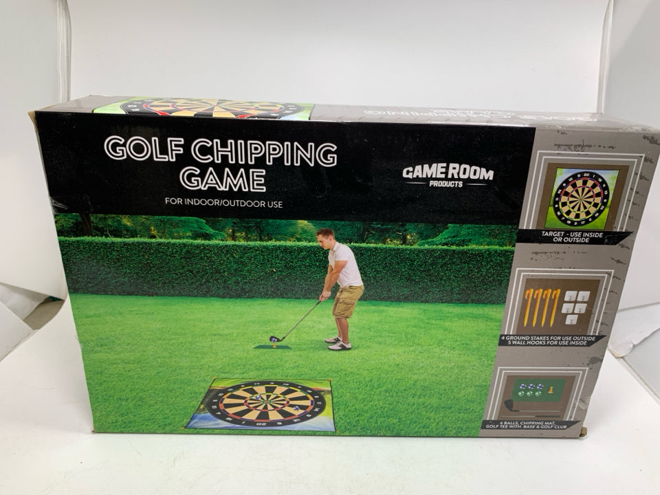 NIB GOLD CHIPPING GAME.