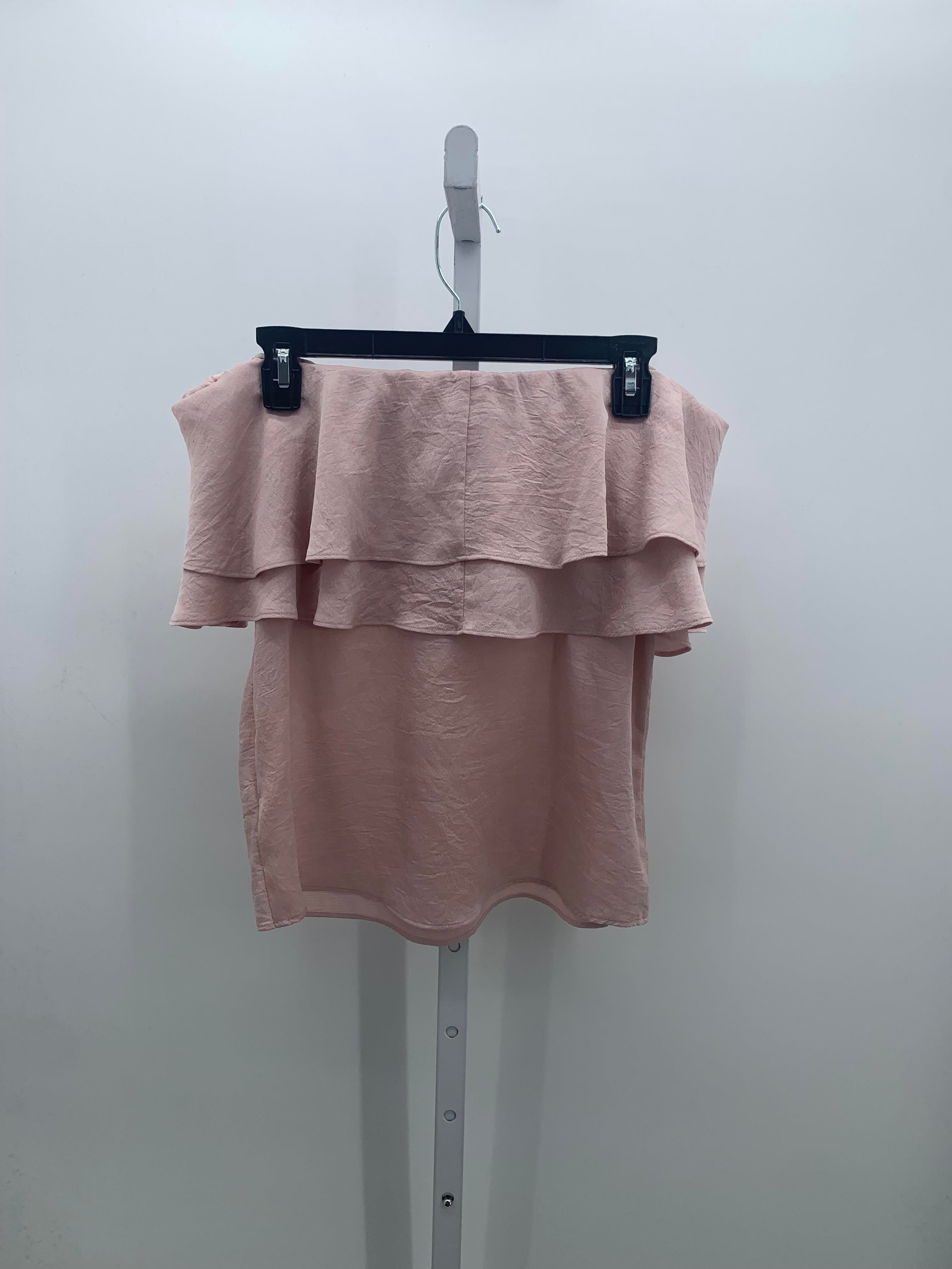 Express Size Small Misses Short Sleeve Shirt