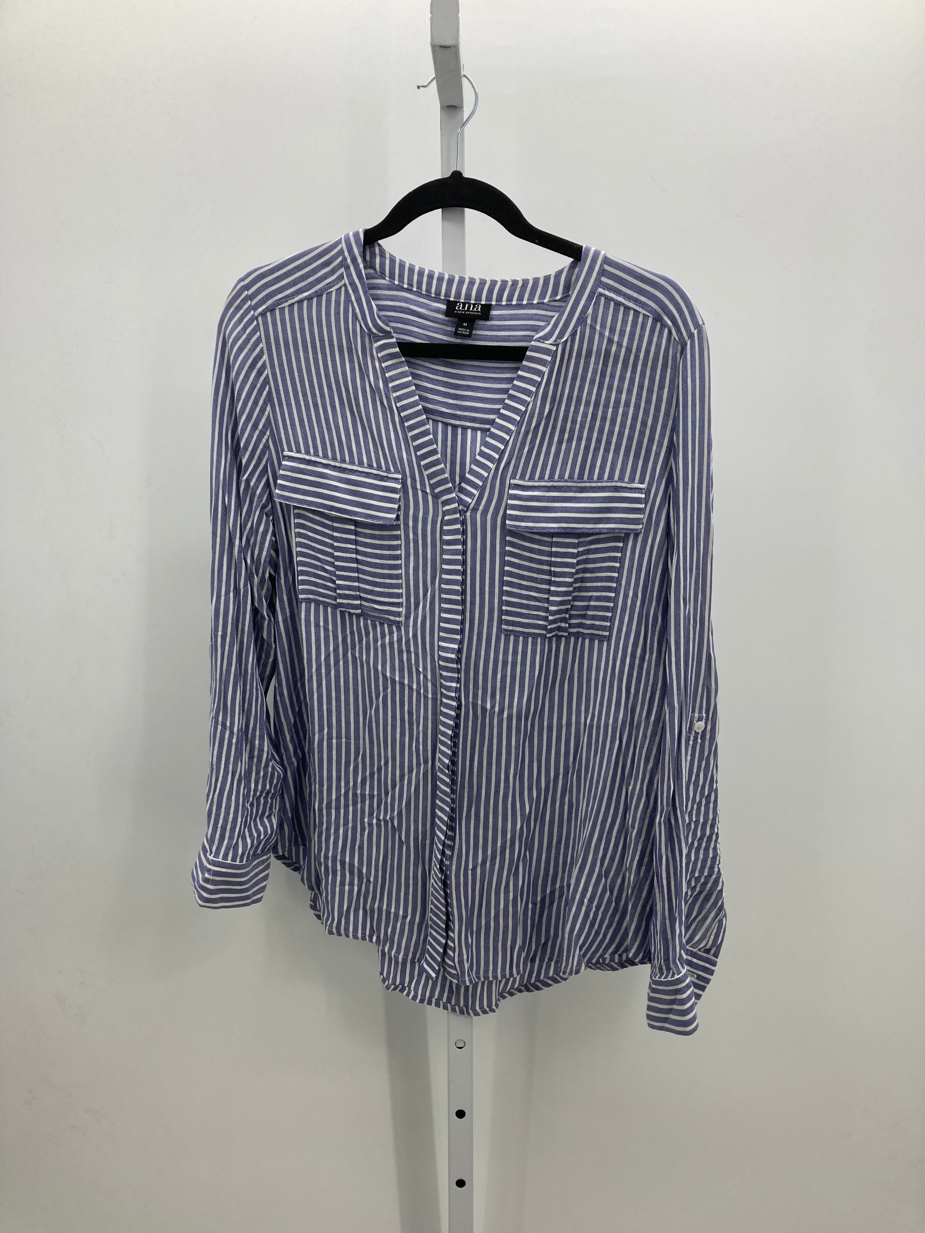 A.N.A. Size Medium Misses Long Sleeve Shirt