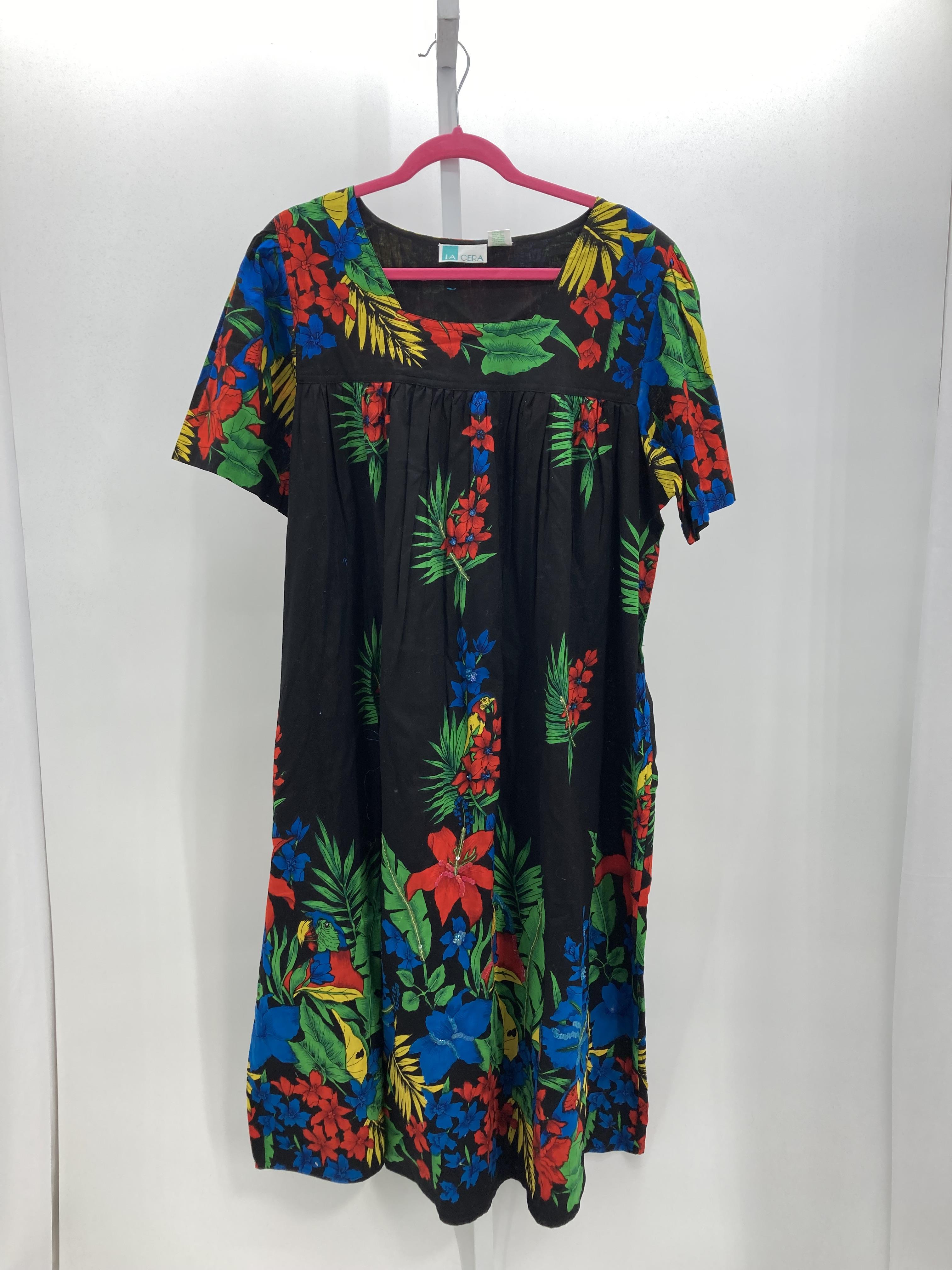 Size Extra Large Misses Short Sleeve Dress