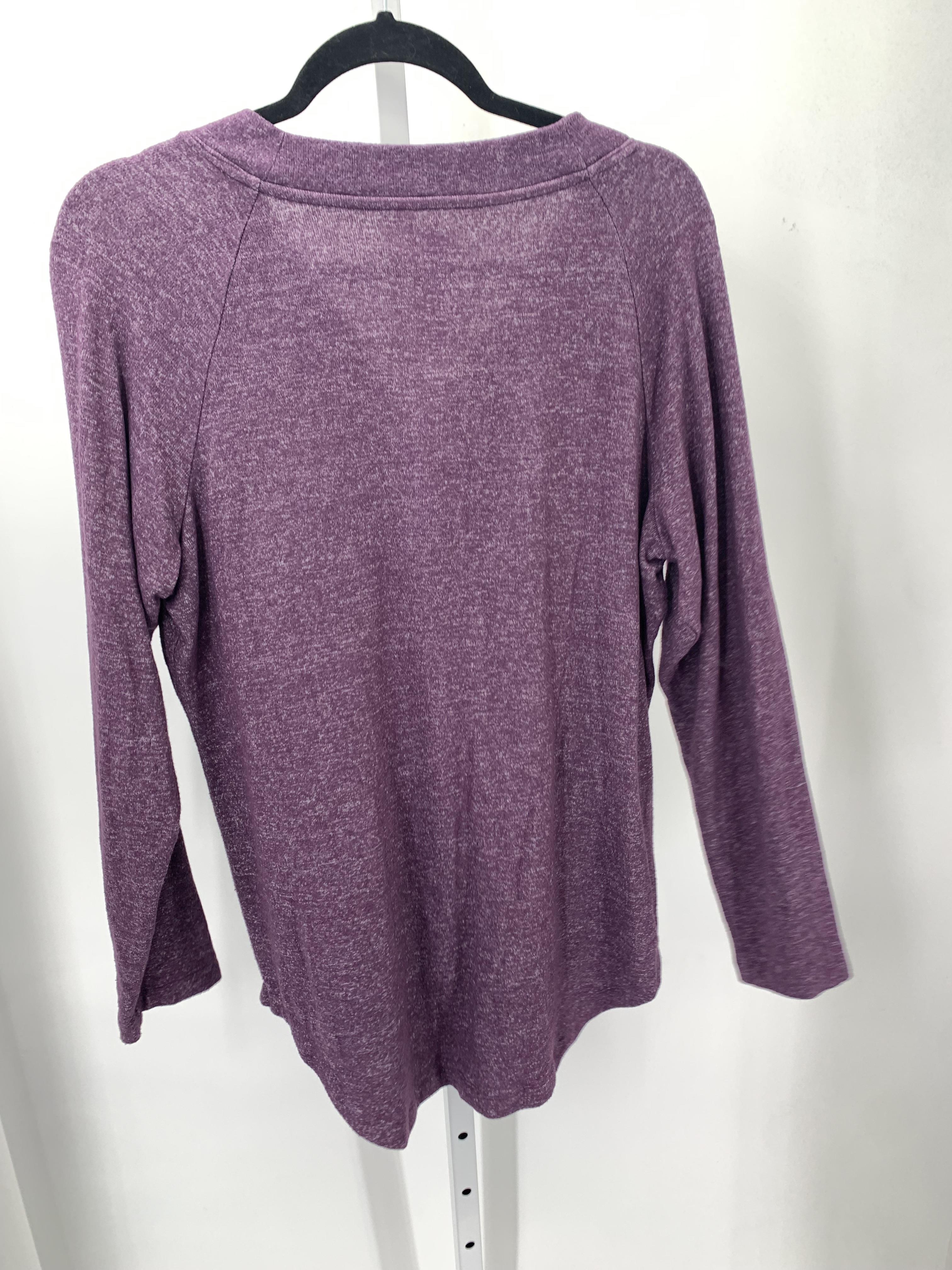 St. Johns Bay Size Large Petite Petite Long Sleeve Shirt