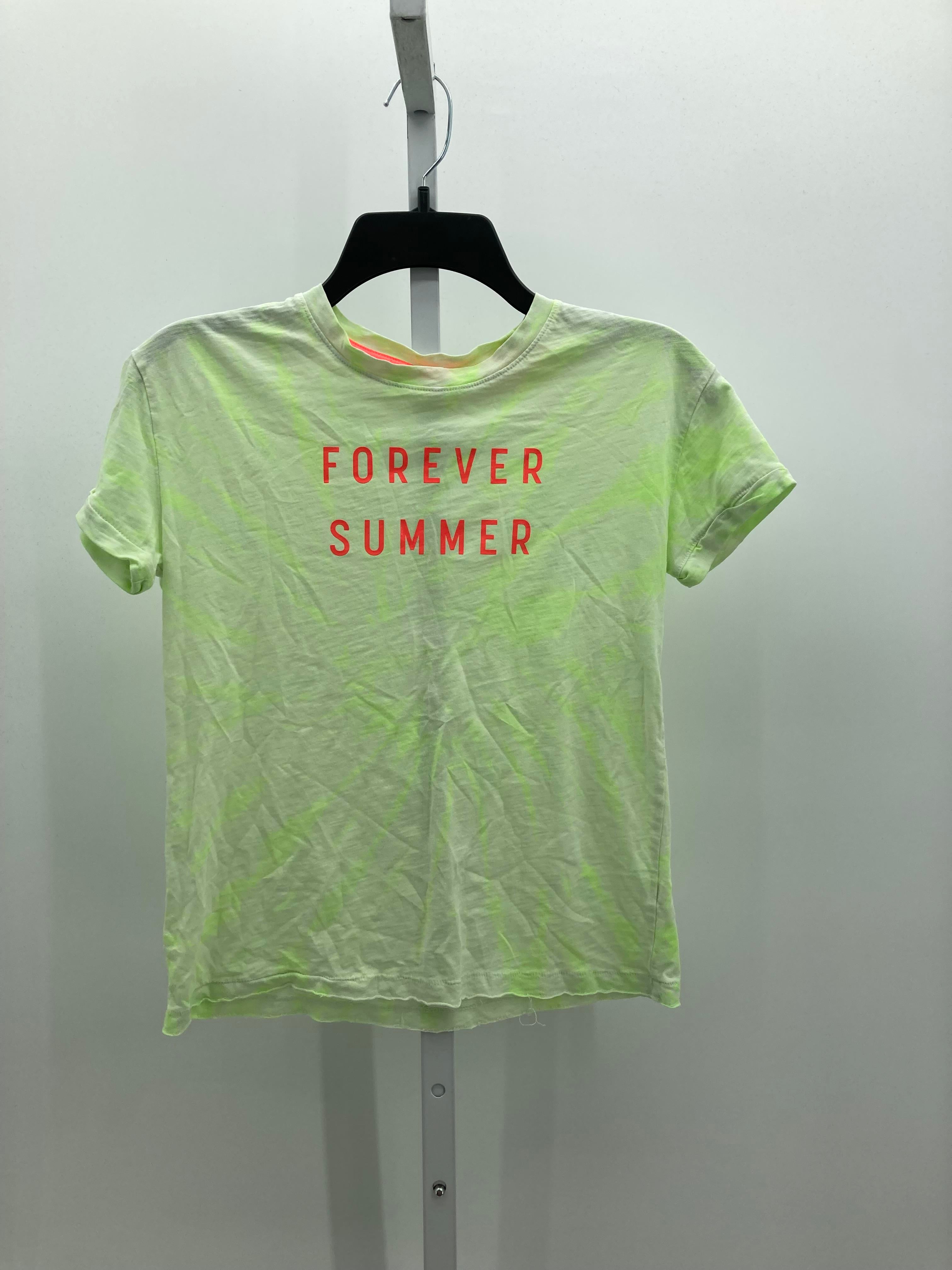 Justice Size 8 Girls Short Sleeve Shirt