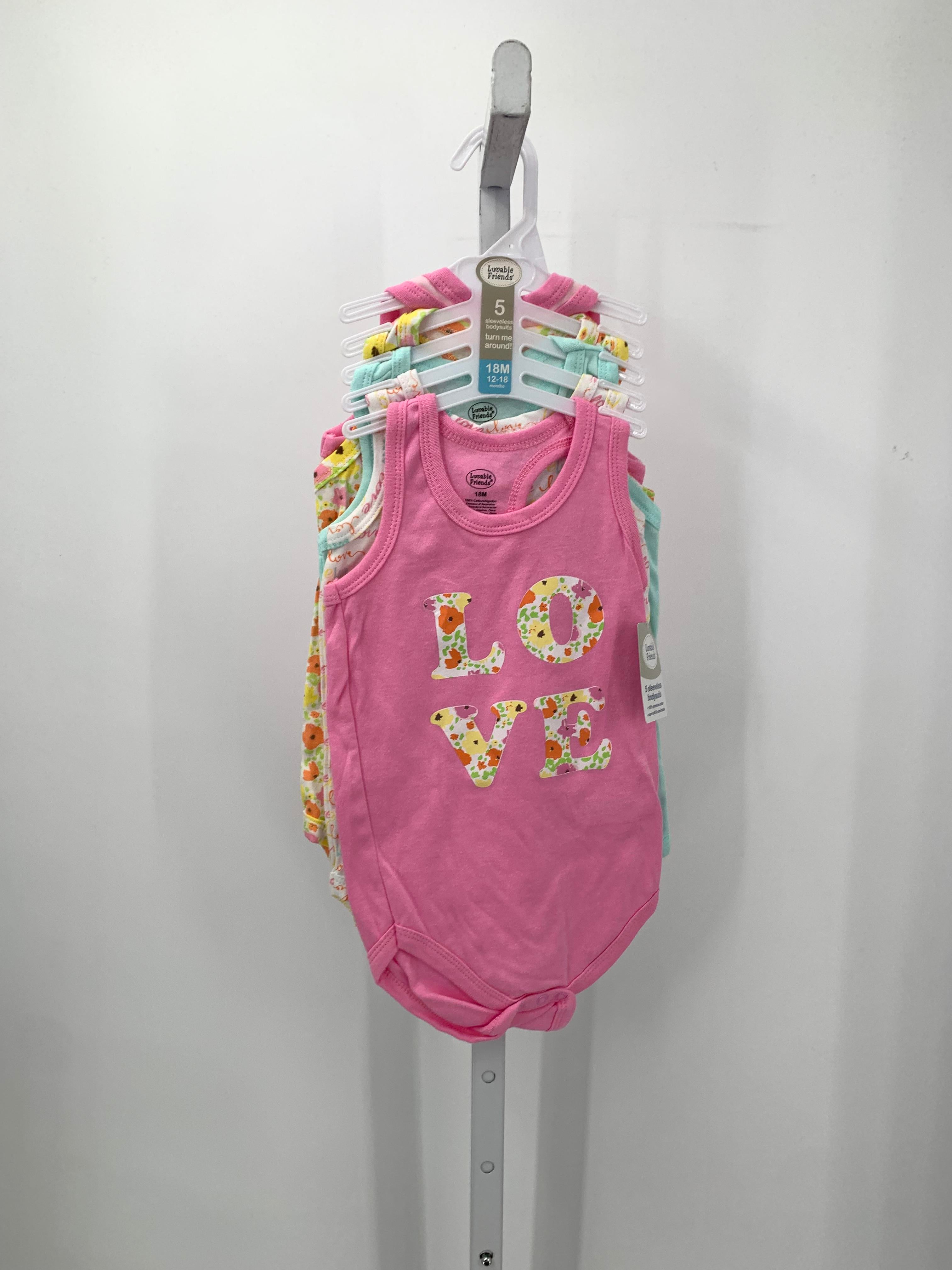 Luvable Friends Size 18 Months Girls 5 Pieces