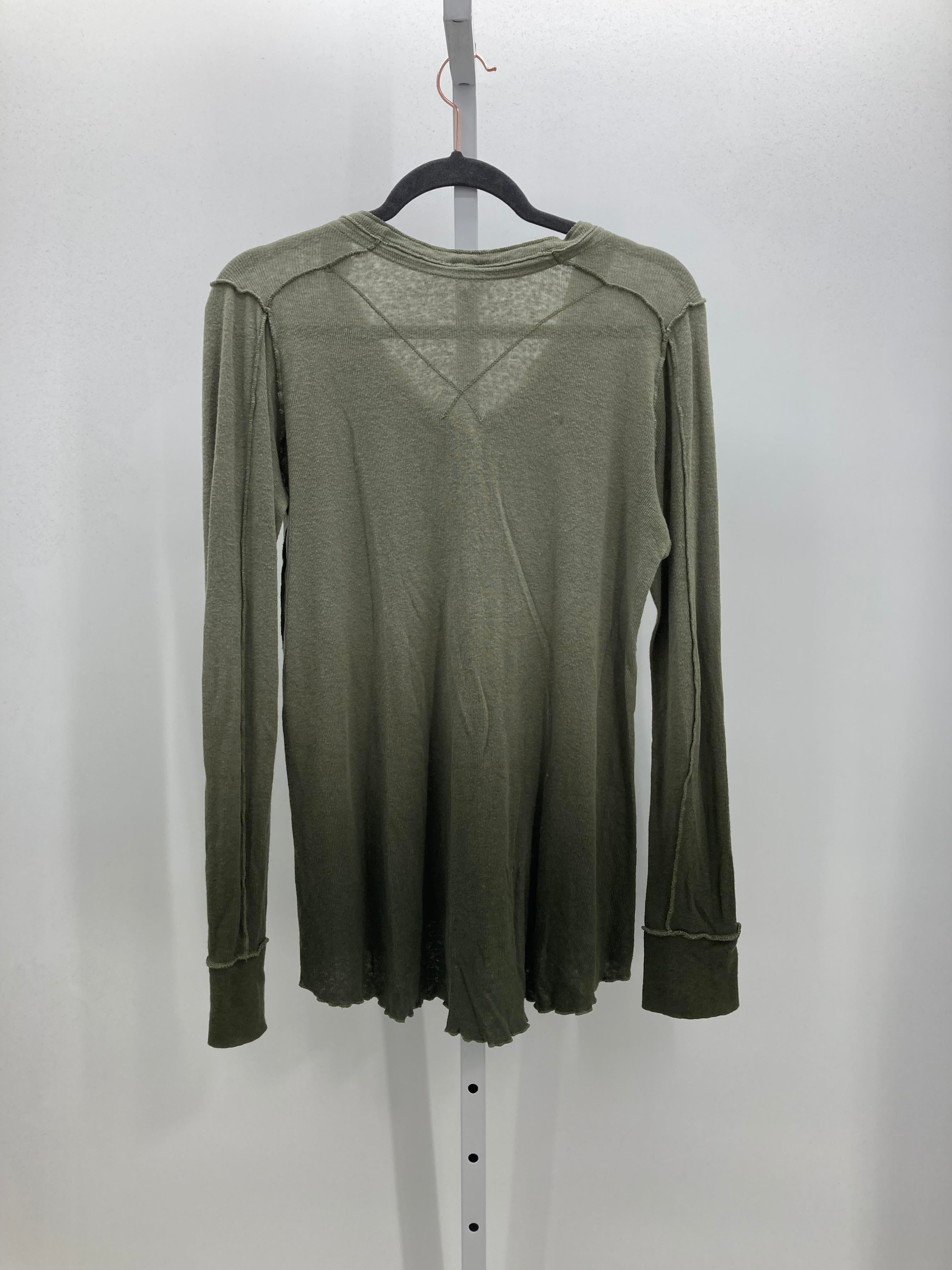 We The Free Size Medium Misses Long Sleeve Shirt