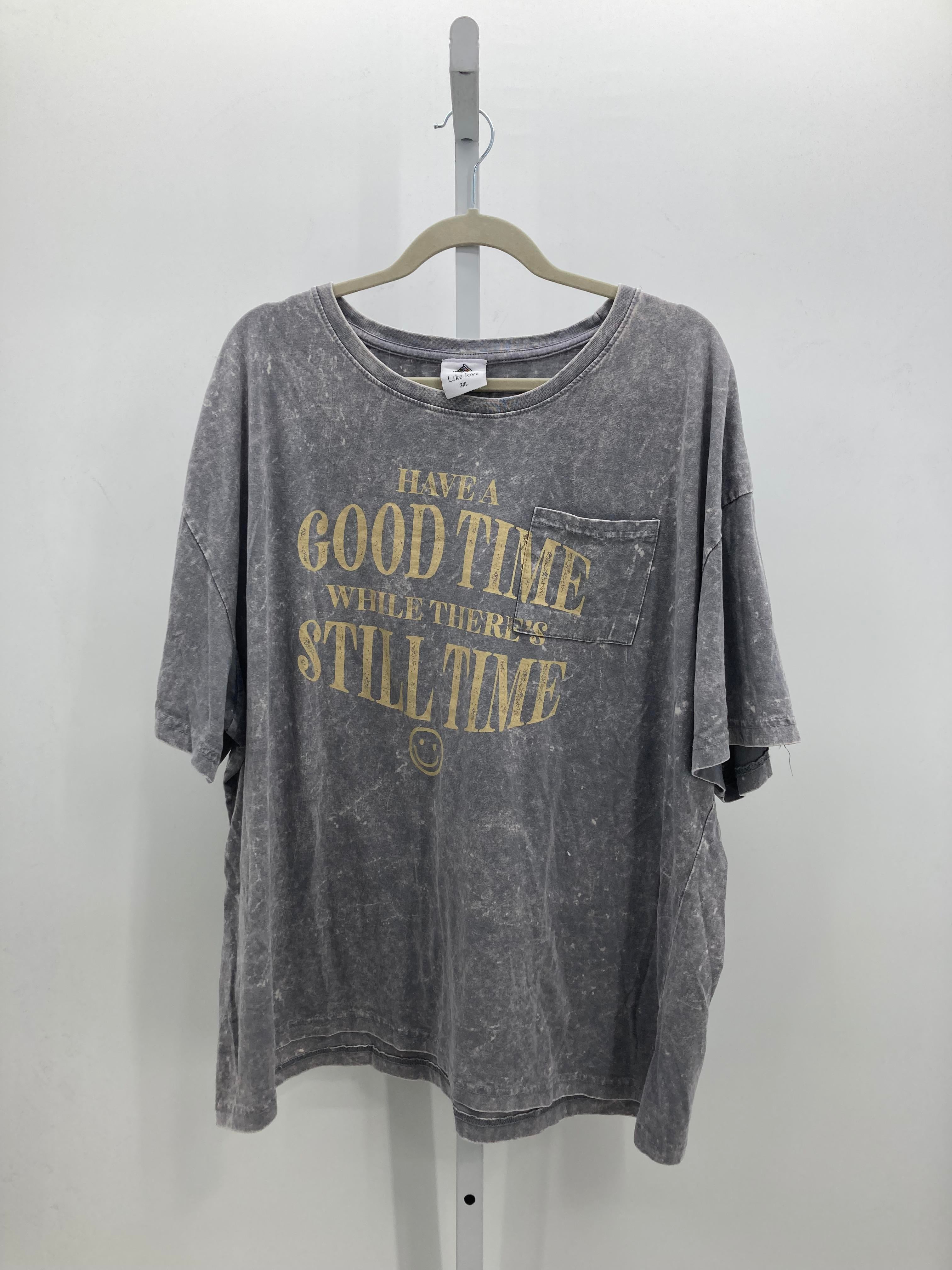 Size 3X Womens Short Sleeve Shirt