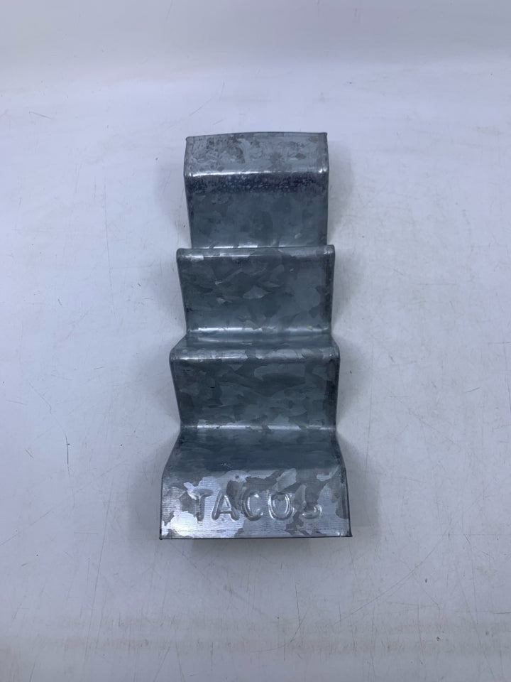 GALVANIZED TACO TRAY HOLDER 3 SLOT.