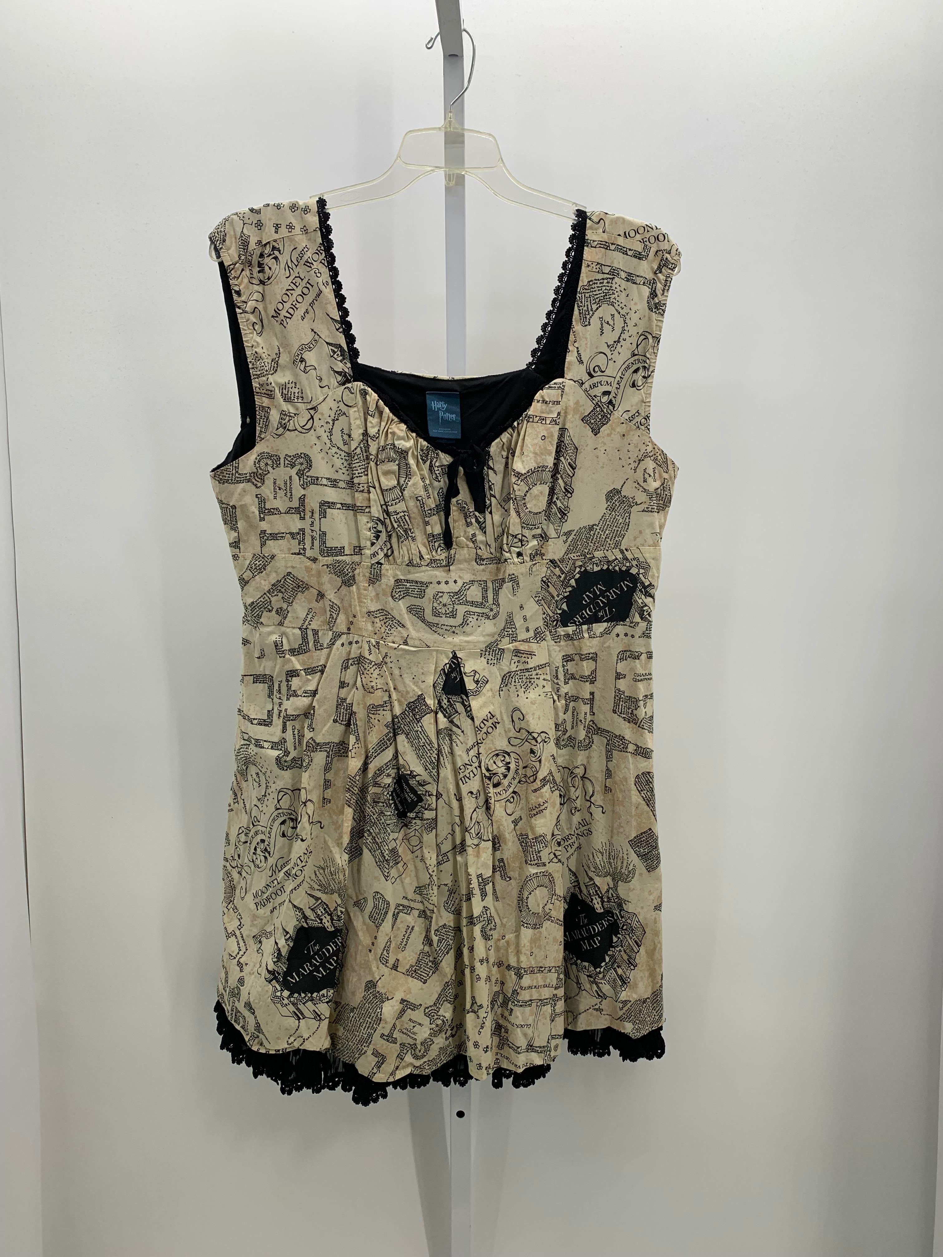 Harry Potter Size 3X Womens Sleeveless Dress