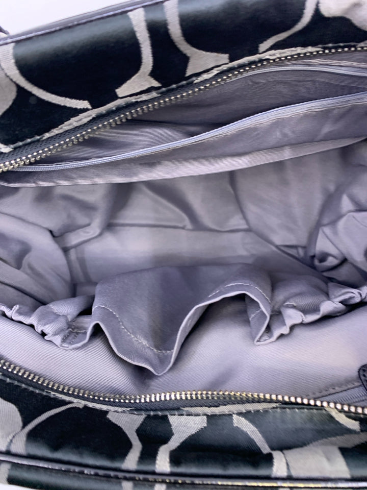 Coach F18376 Signature Diaper Bag w/ Sleeper Dust Bag