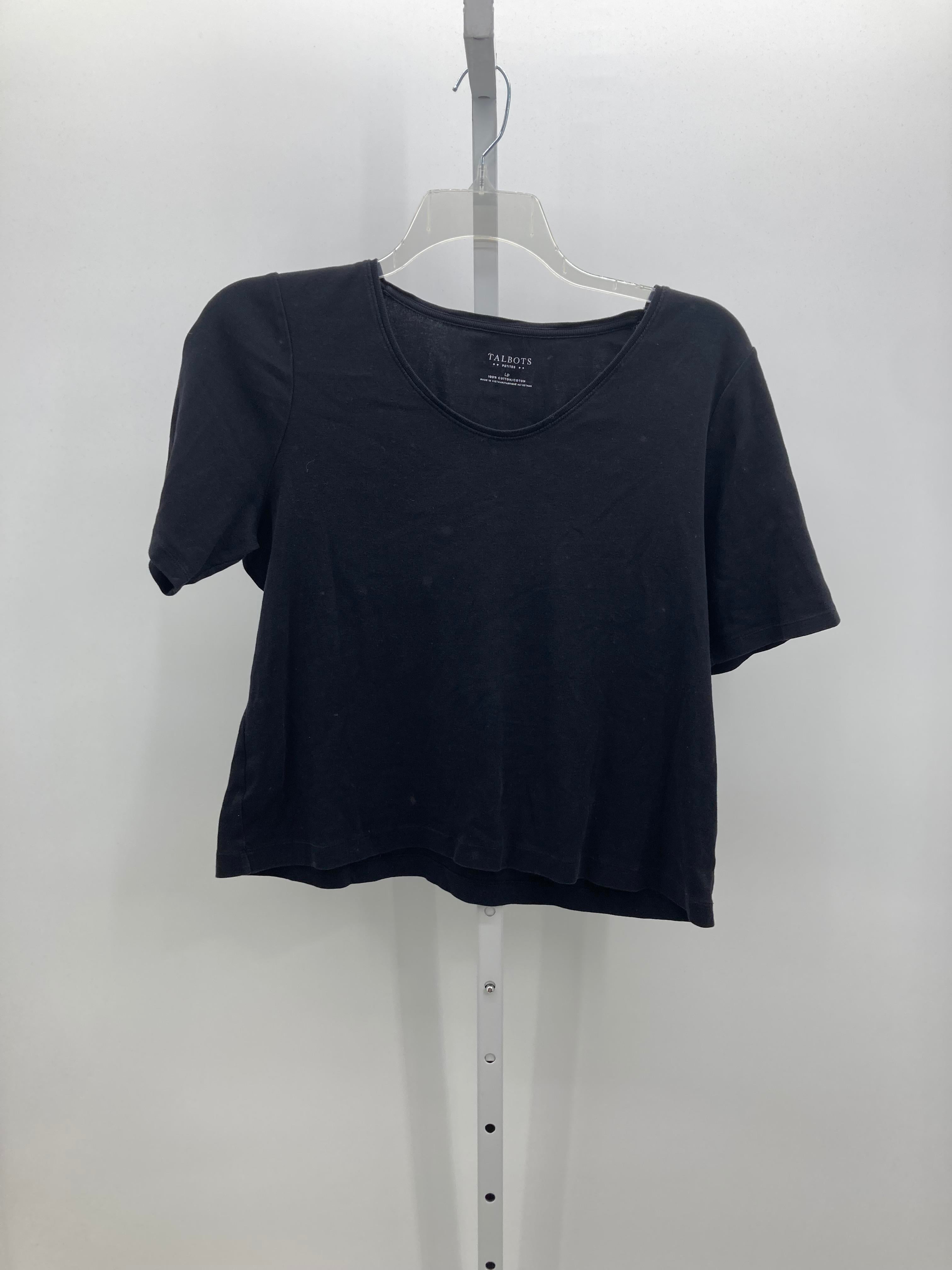 Talbots Size Large Petite Petite Short Sleeve Shirt