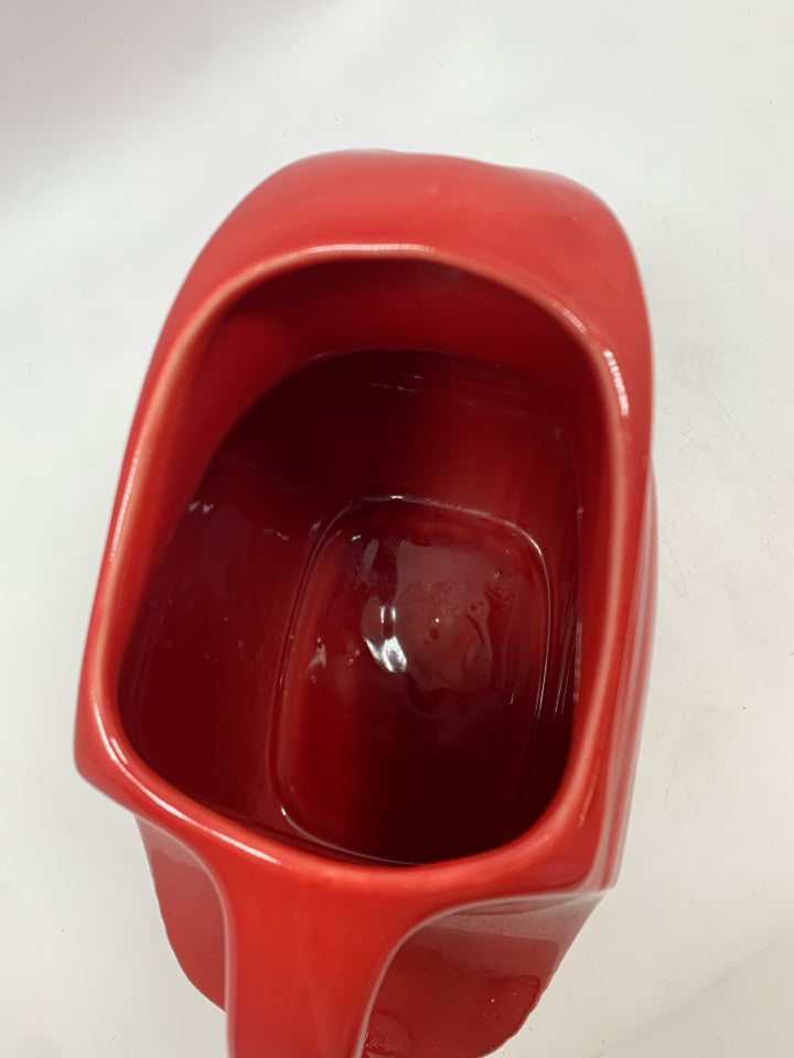 RED FIESTA WARE PITCHER.