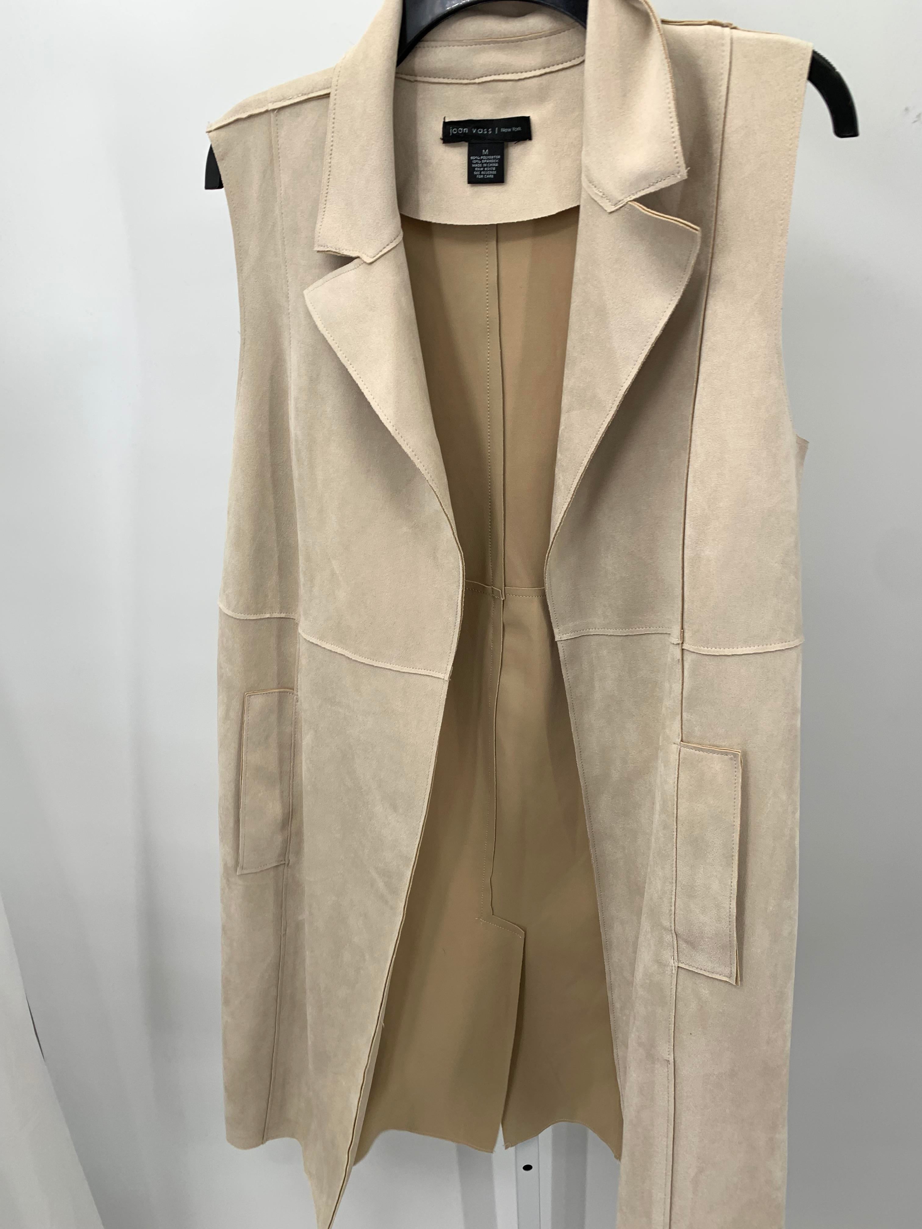 Joan Vass Size Medium Misses Vest