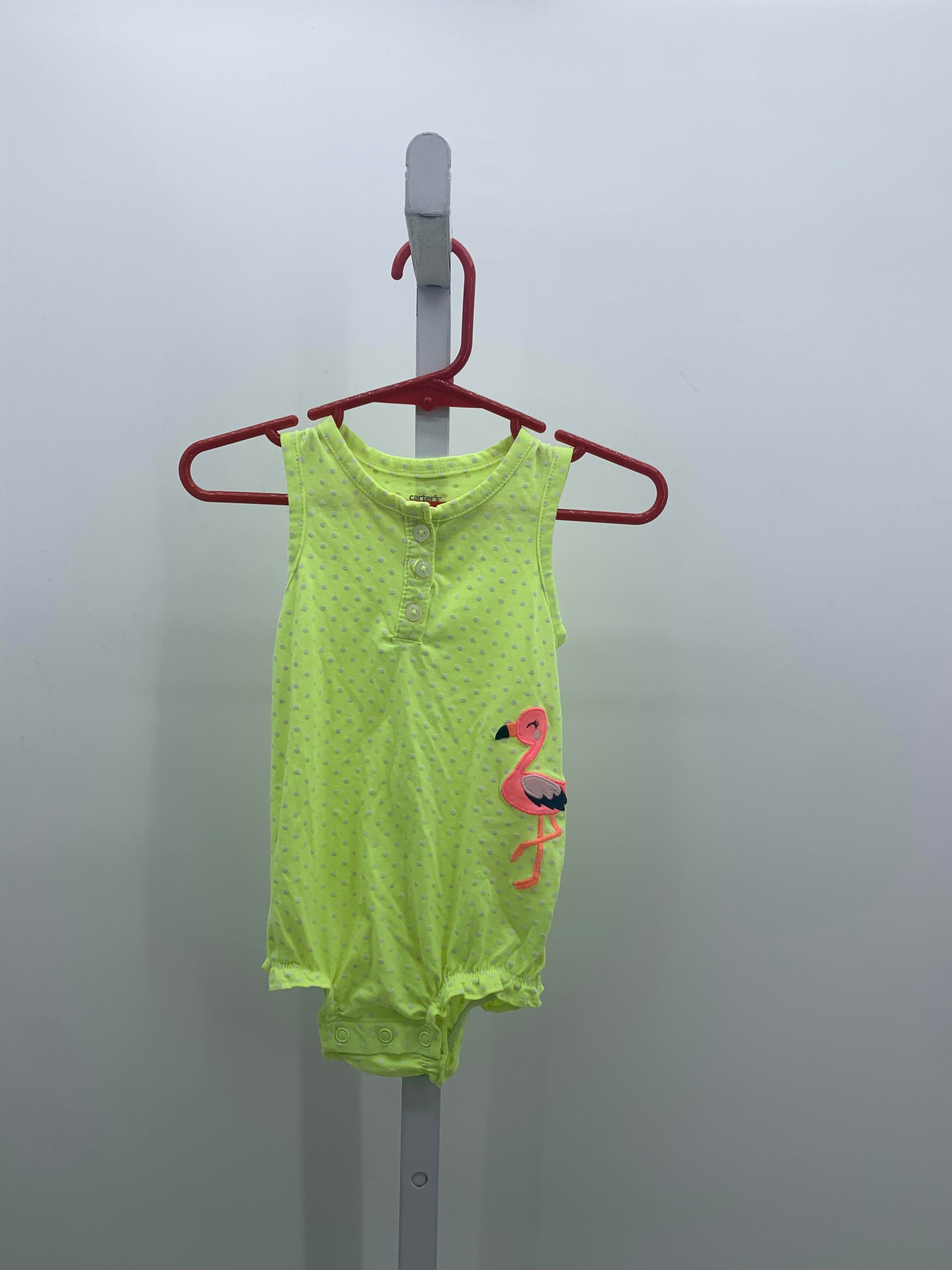 Carters Size 9 Months Girls Sleeveless Romper