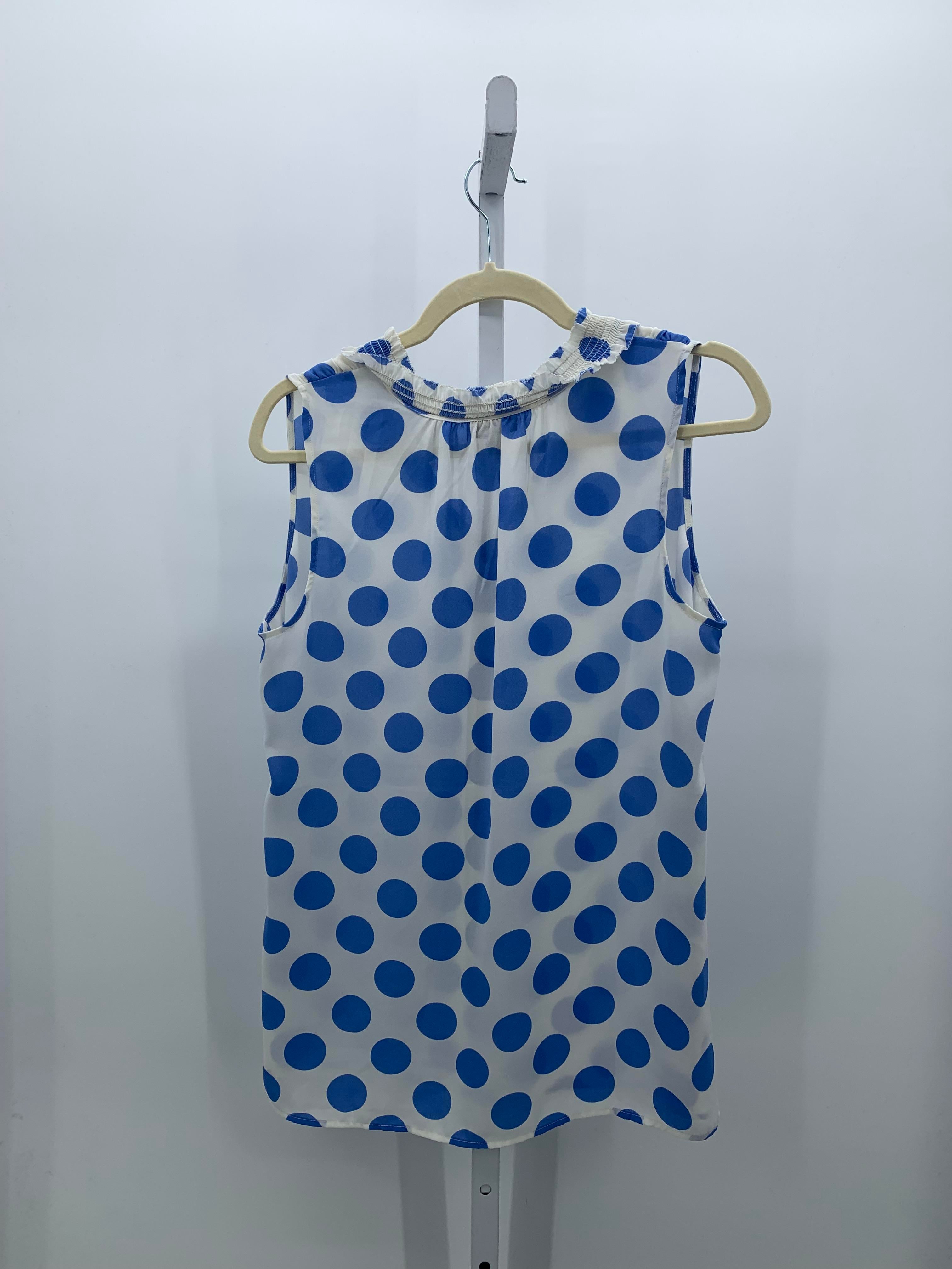 Talbots Size Medium Misses Sleeveless Shirt