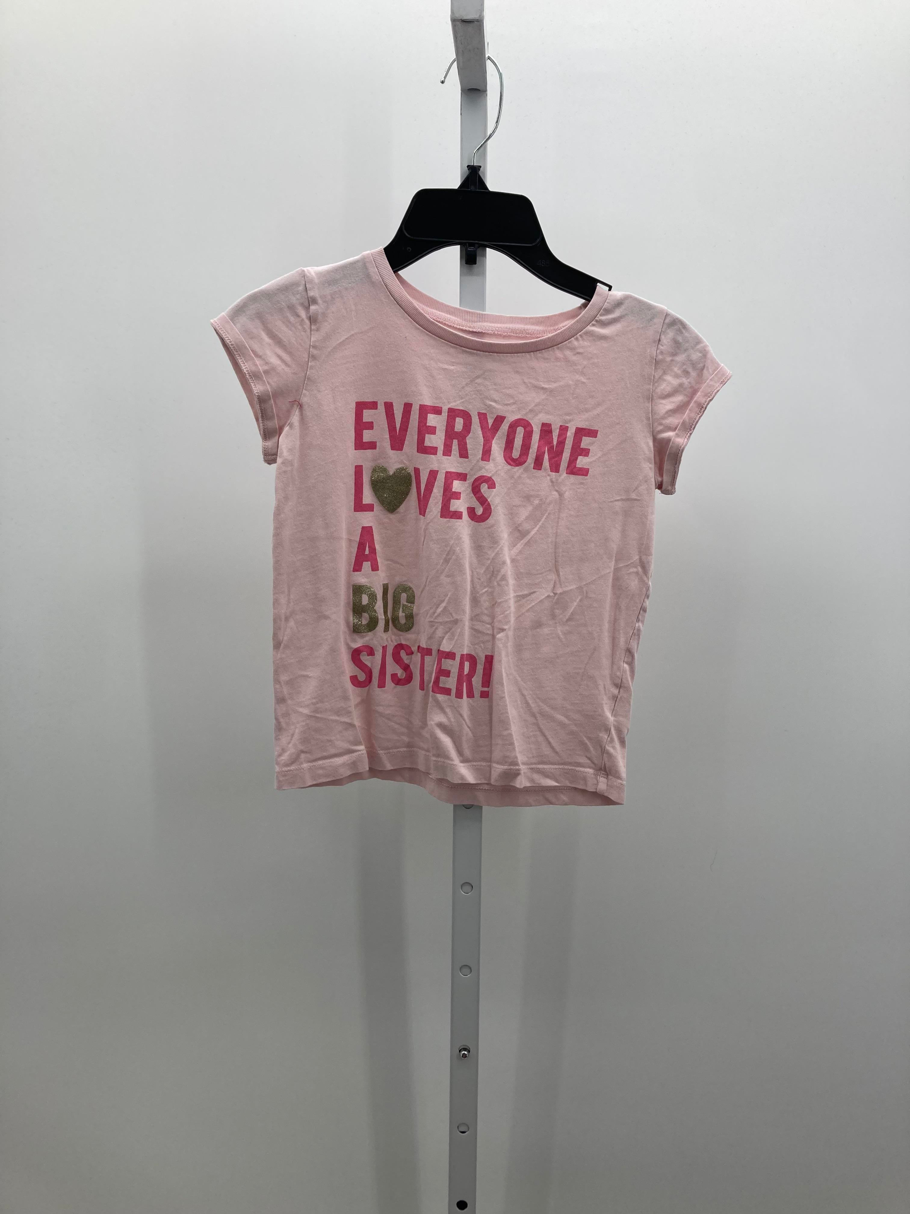 Carters Size 7 Girls Short Sleeve Shirt