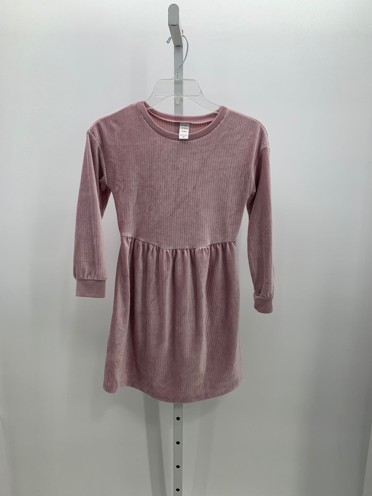 Carters Size 8 Girls Long Sleeve Dress