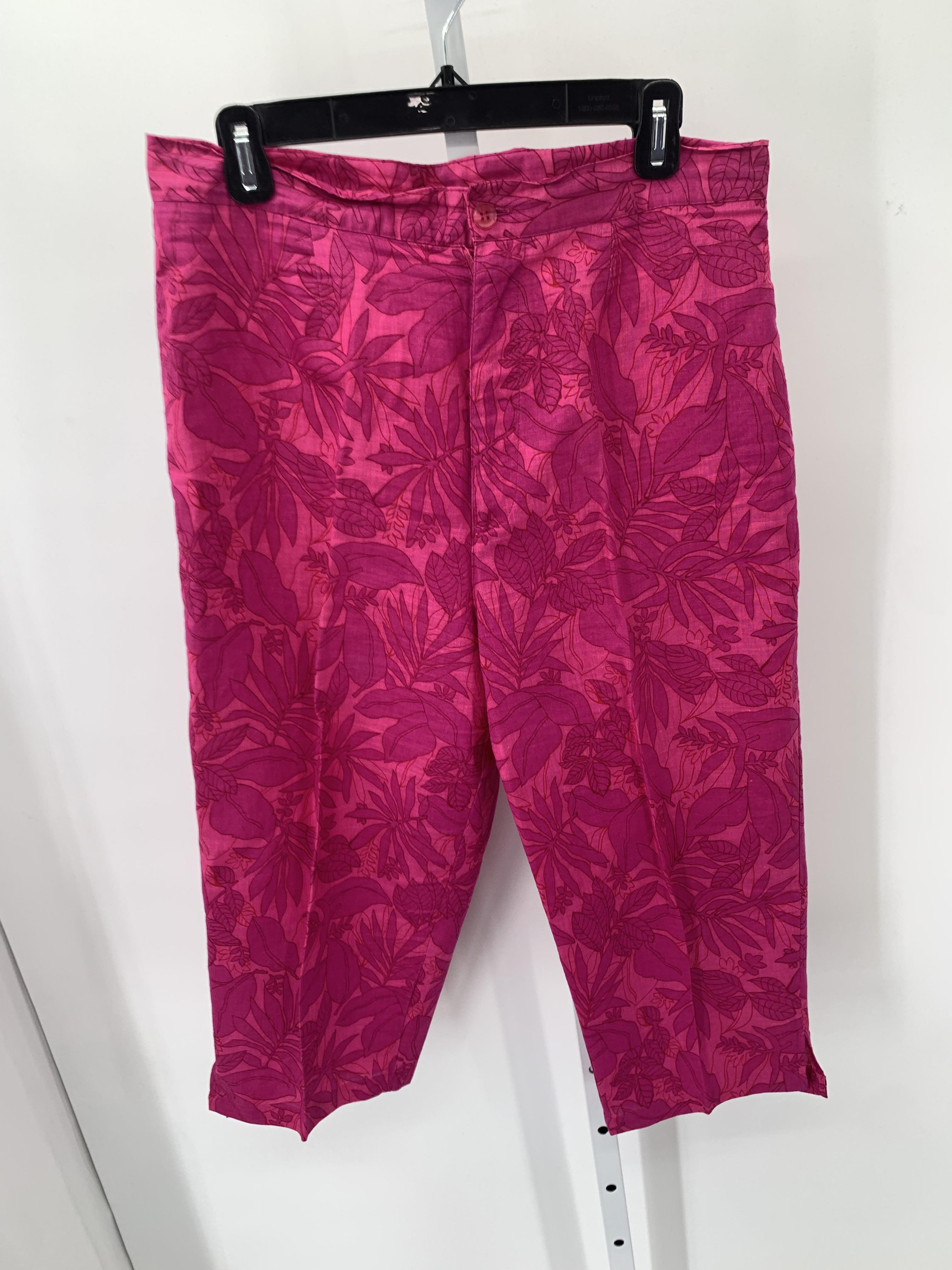 Nick & Sarah Size Large Misses Capri Pants