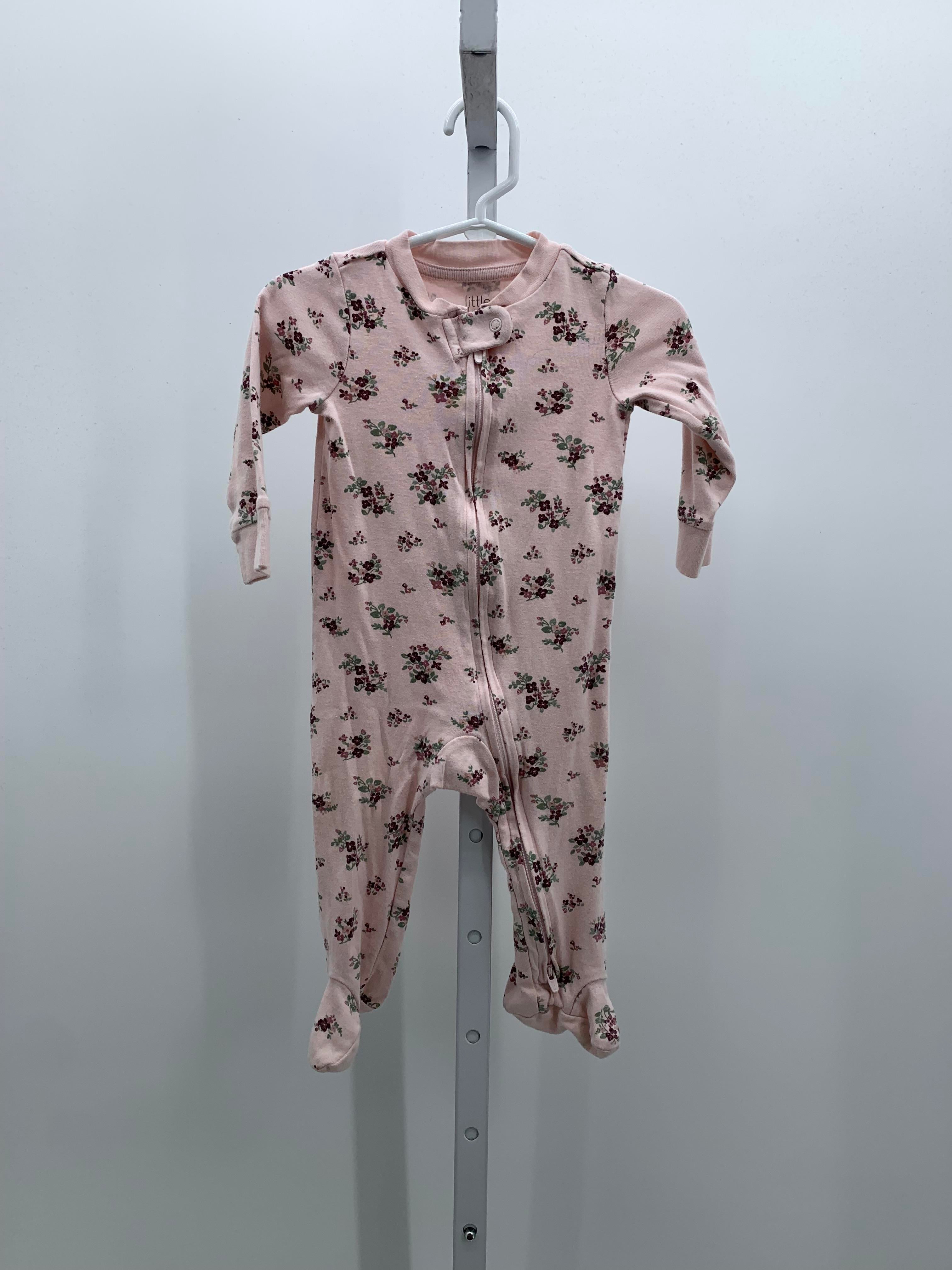 Carters Size 9 Months Girls Long Slv. Romper