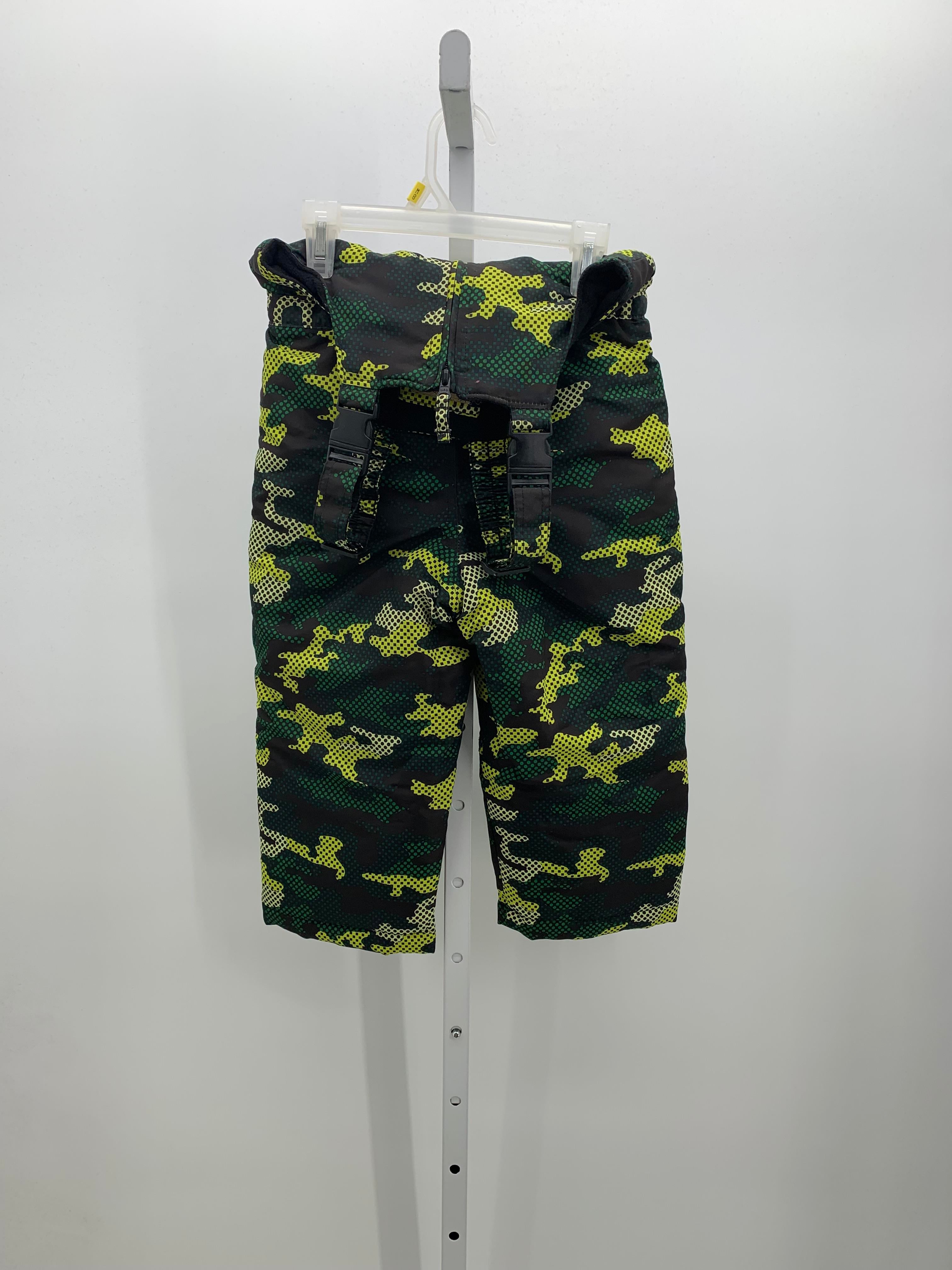 YELLOW GREEN CAMO BIB