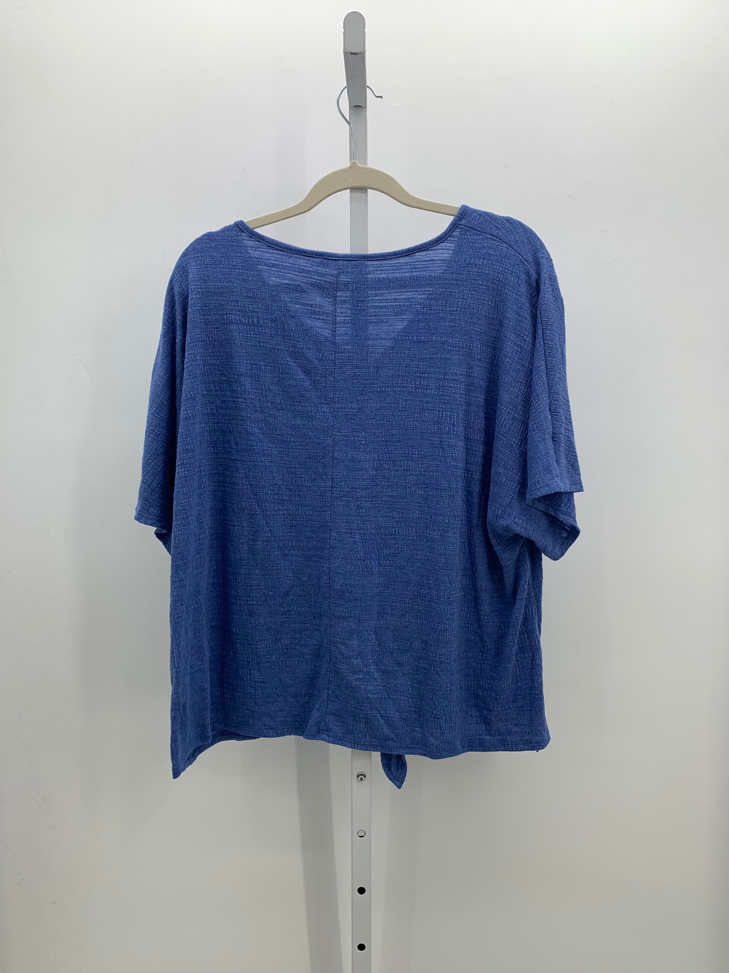 Cable & Gauge Size Extra Large Misses Short Sleeve Shirt