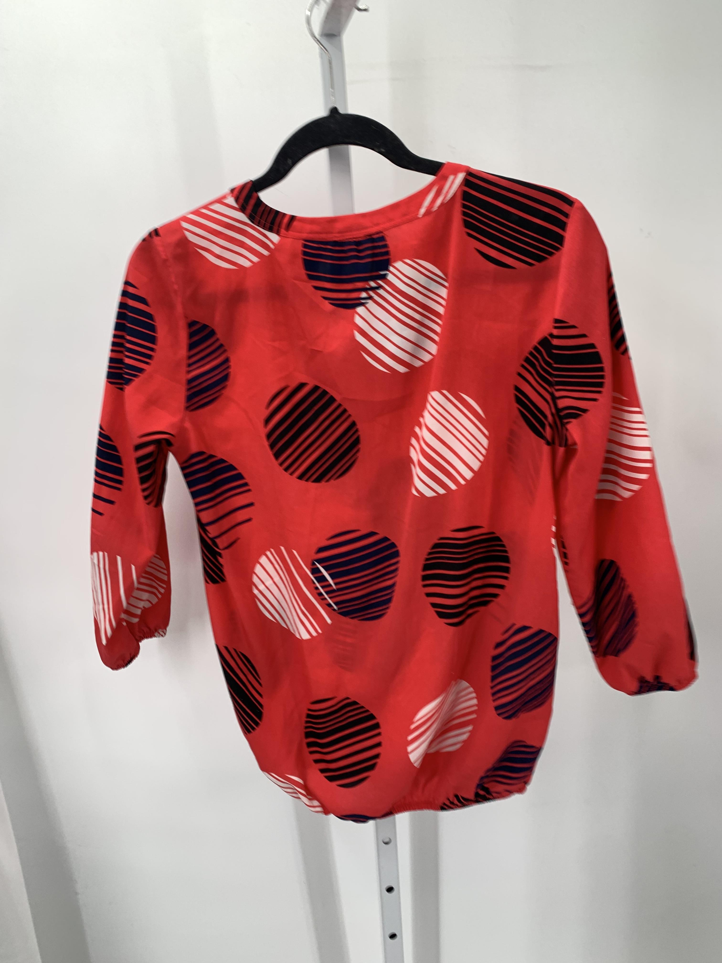 Dana Buchman Size Small Misses 3/4 Sleeve Shirt