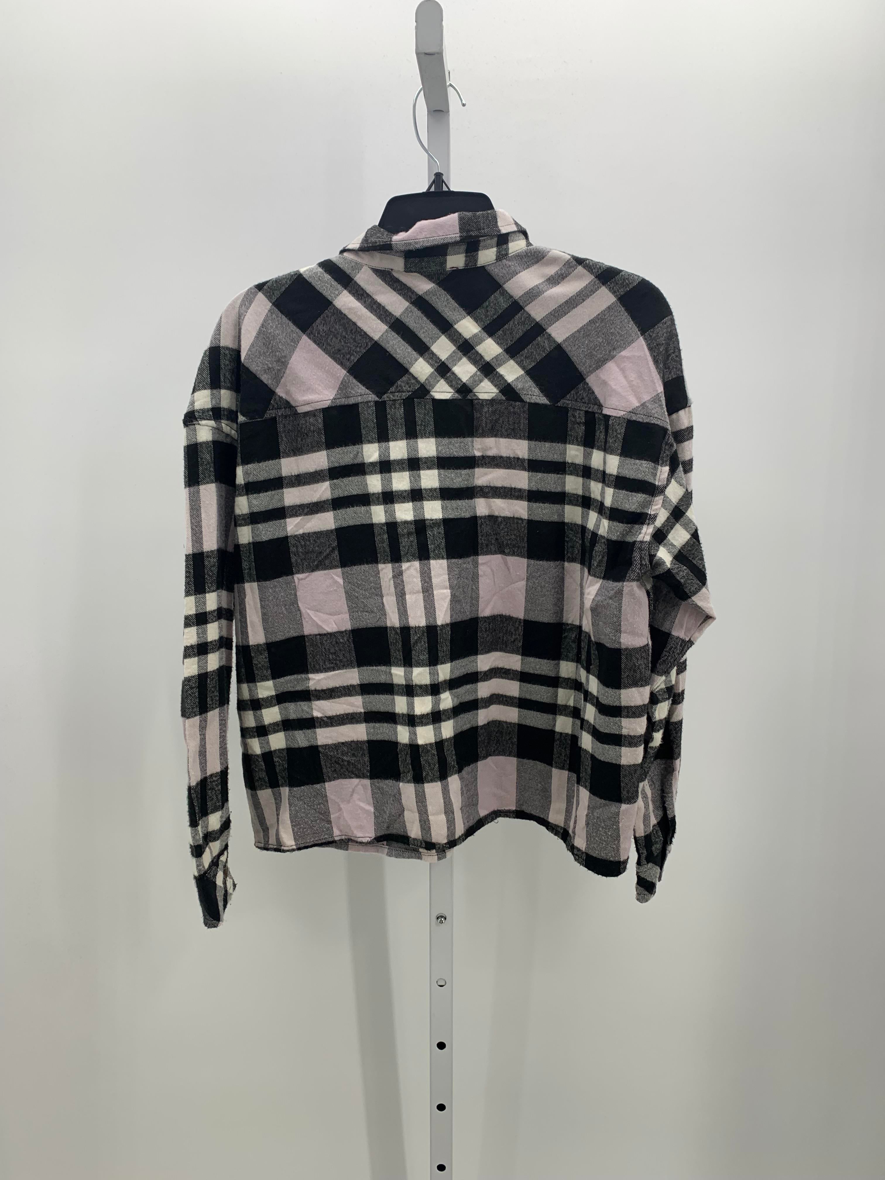 Hippie Rose Size Medium Juniors Long Sleeve Shirt