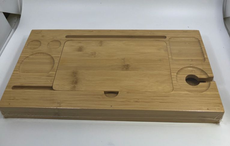 NIP BAMBOO BATHTUB CADDY LOFULAFU.