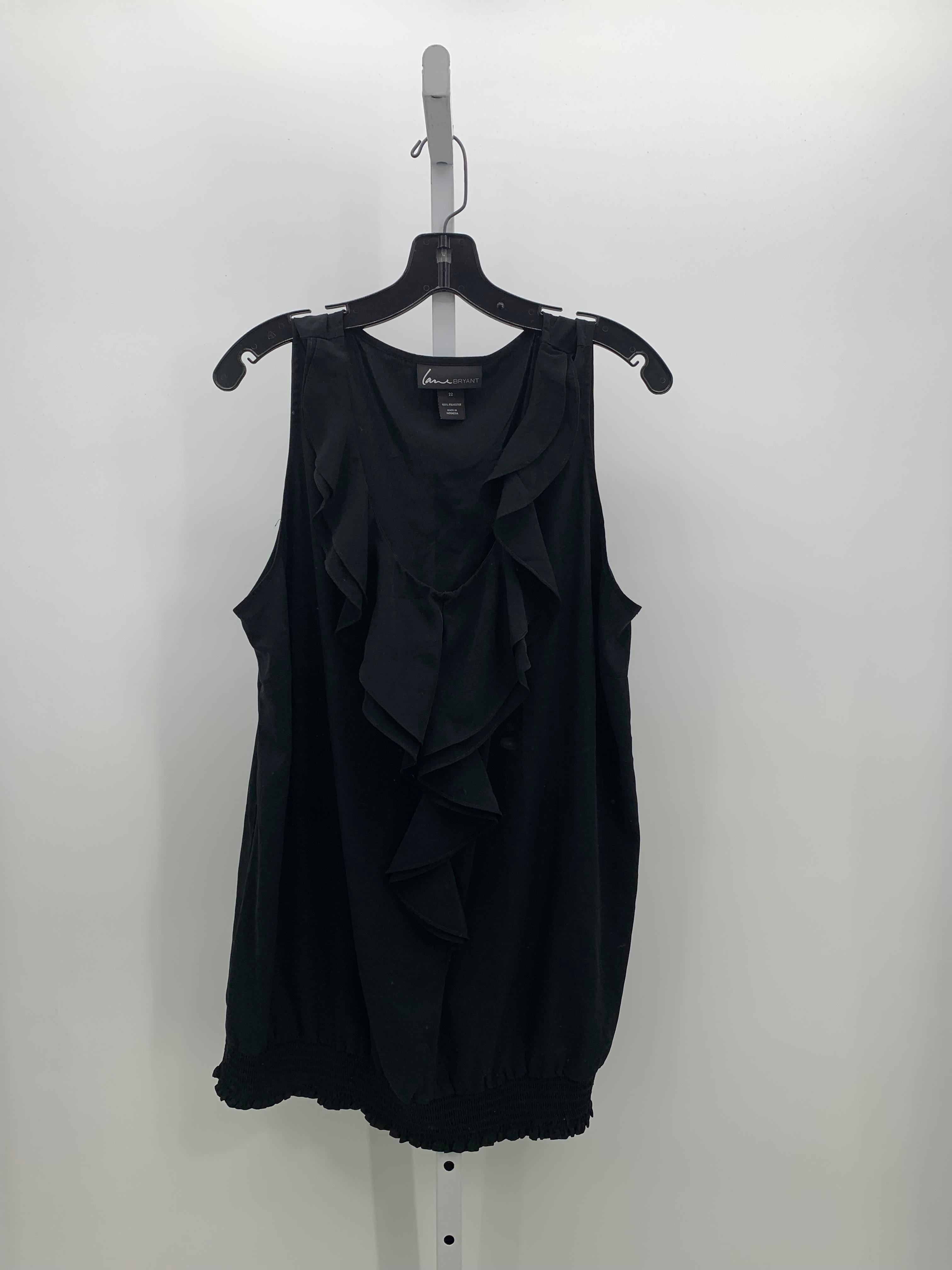 Lane Bryant Size 22W Womens Sleeveless Shirt
