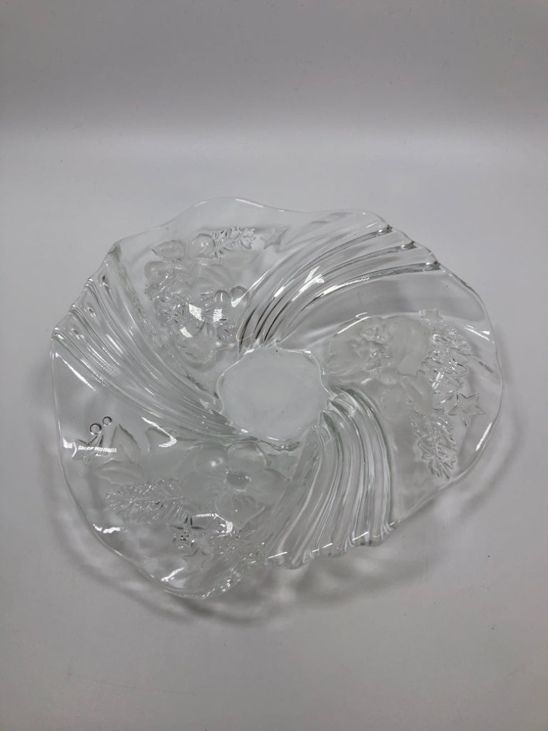 CLEAR & FROSTED CRYSTAL CHRISTMAS MEDLEY-MIKASA.