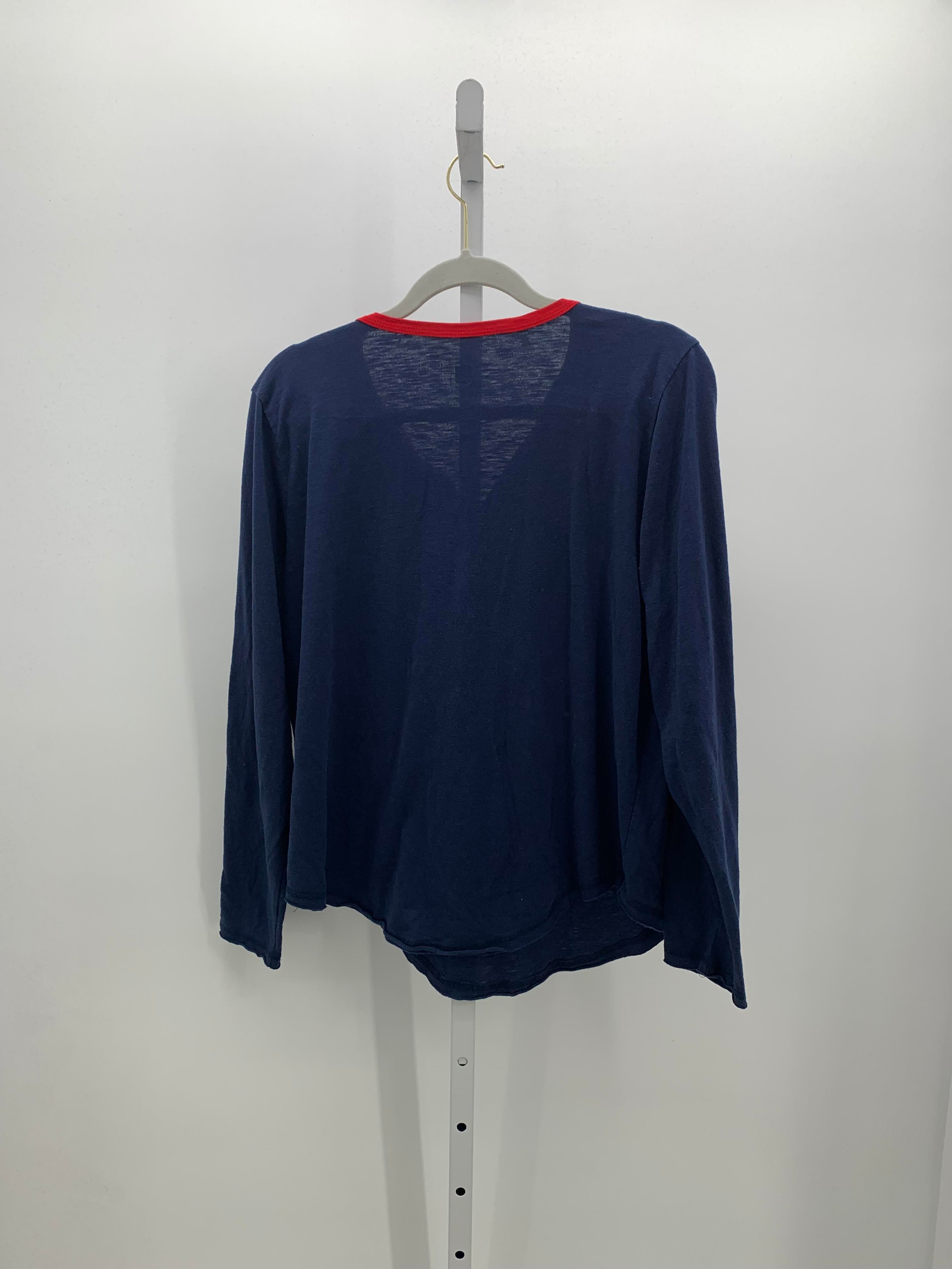 Team Apparel Size Extra Large Misses Long Sleeve Shirt