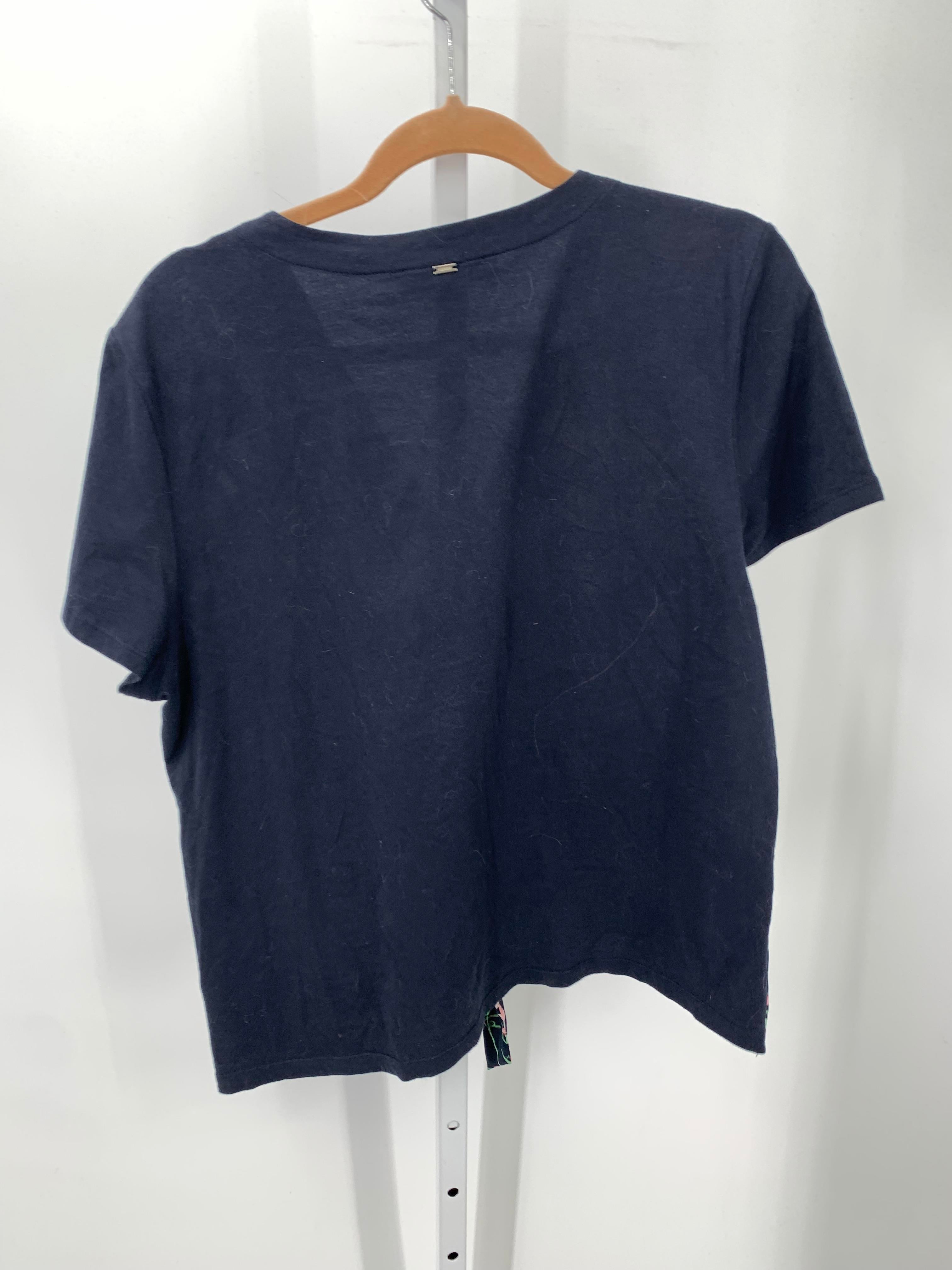 Tommy Hilfiger Size Extra Large Misses Short Sleeve Shirt