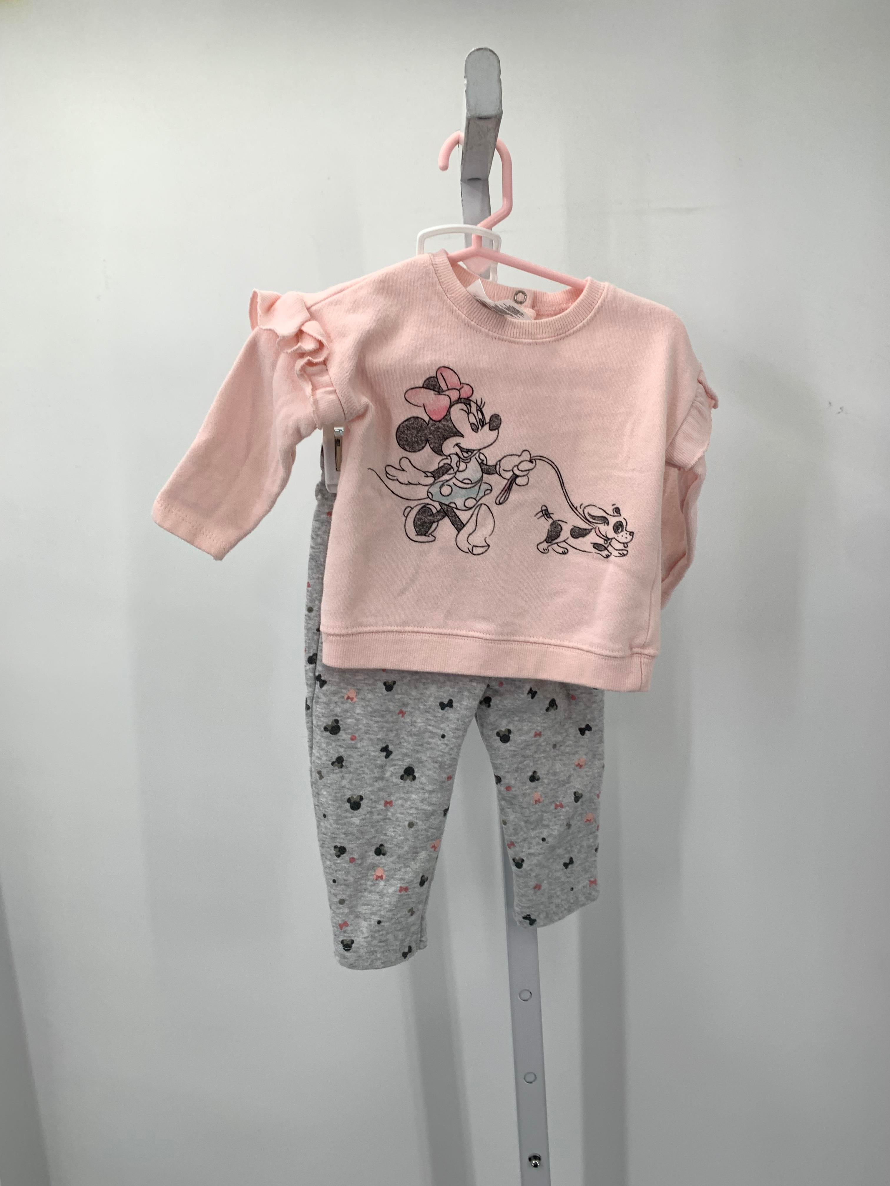 Disney Baby Size 6-9 mon Girls 2 Pieces