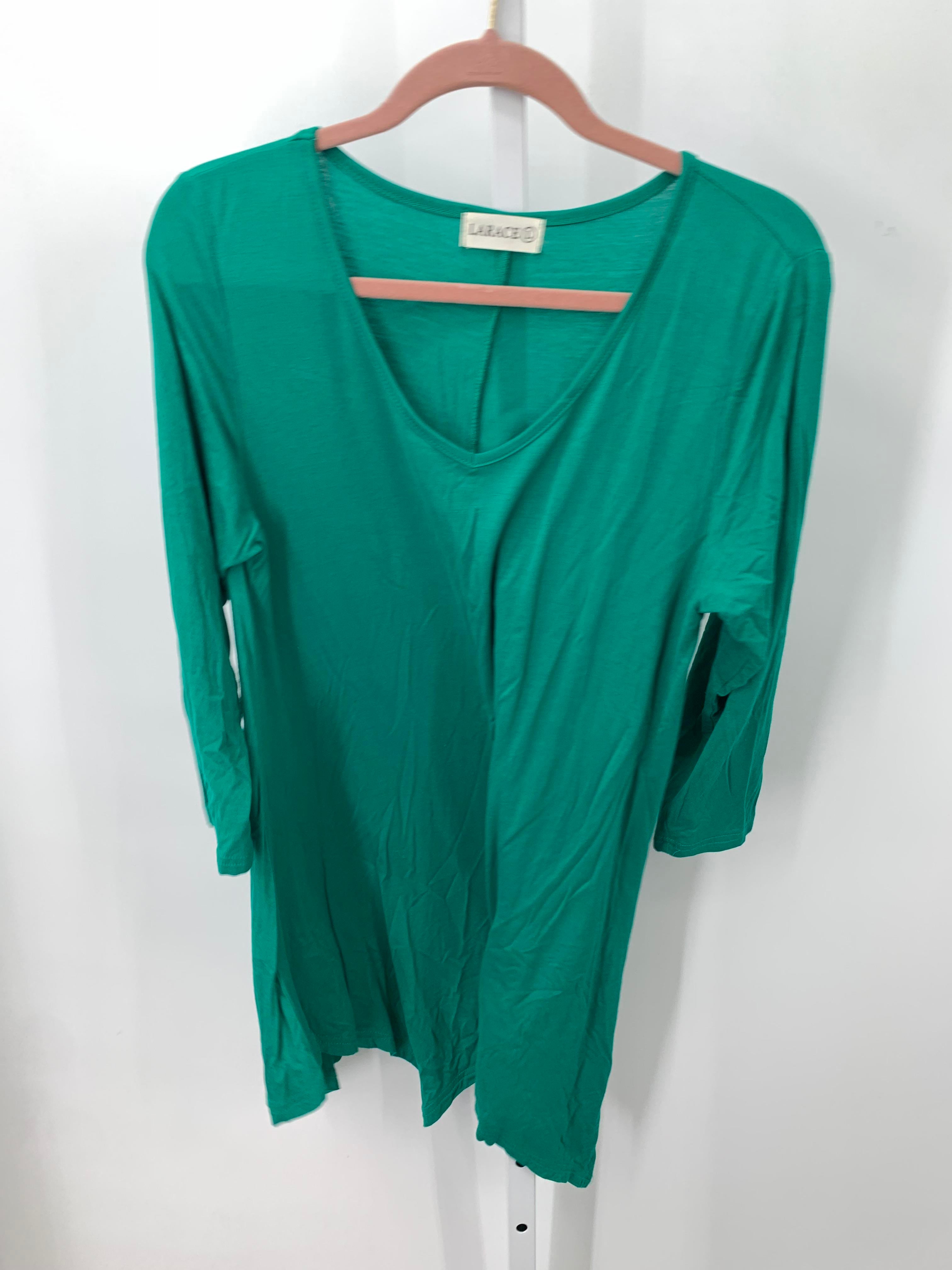 Size Large Misses 3/4 Sleeve Shirt