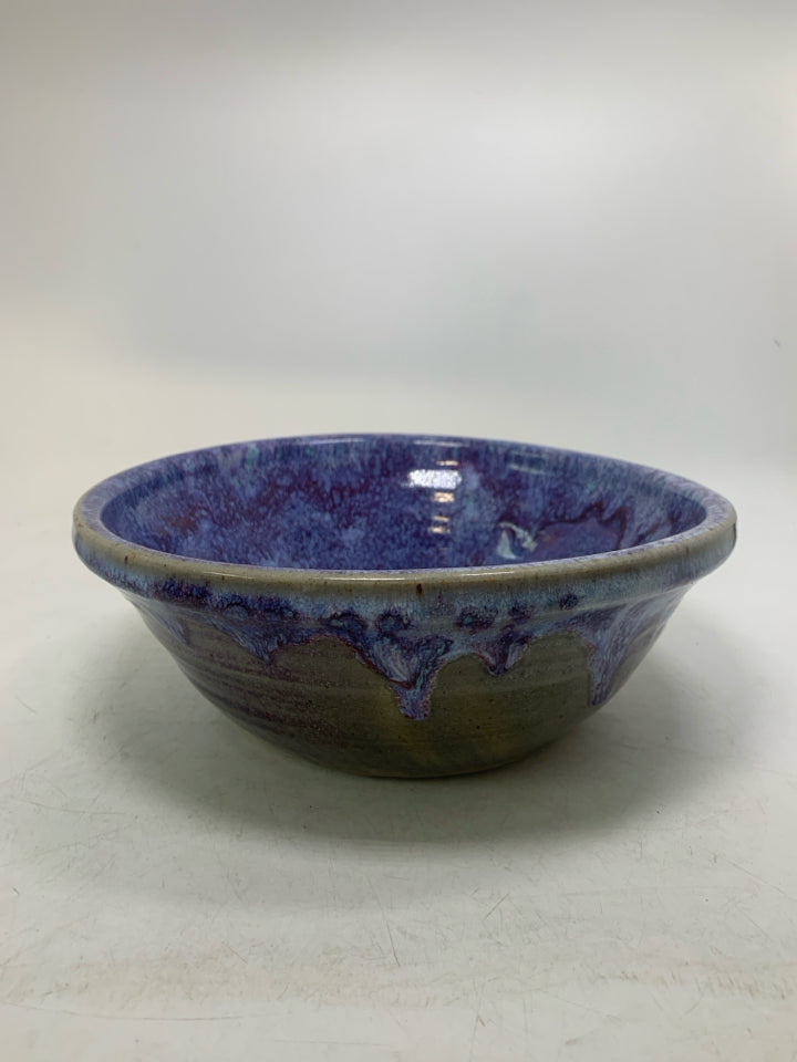 HEAVE BLUE/PURPLE BOWL.