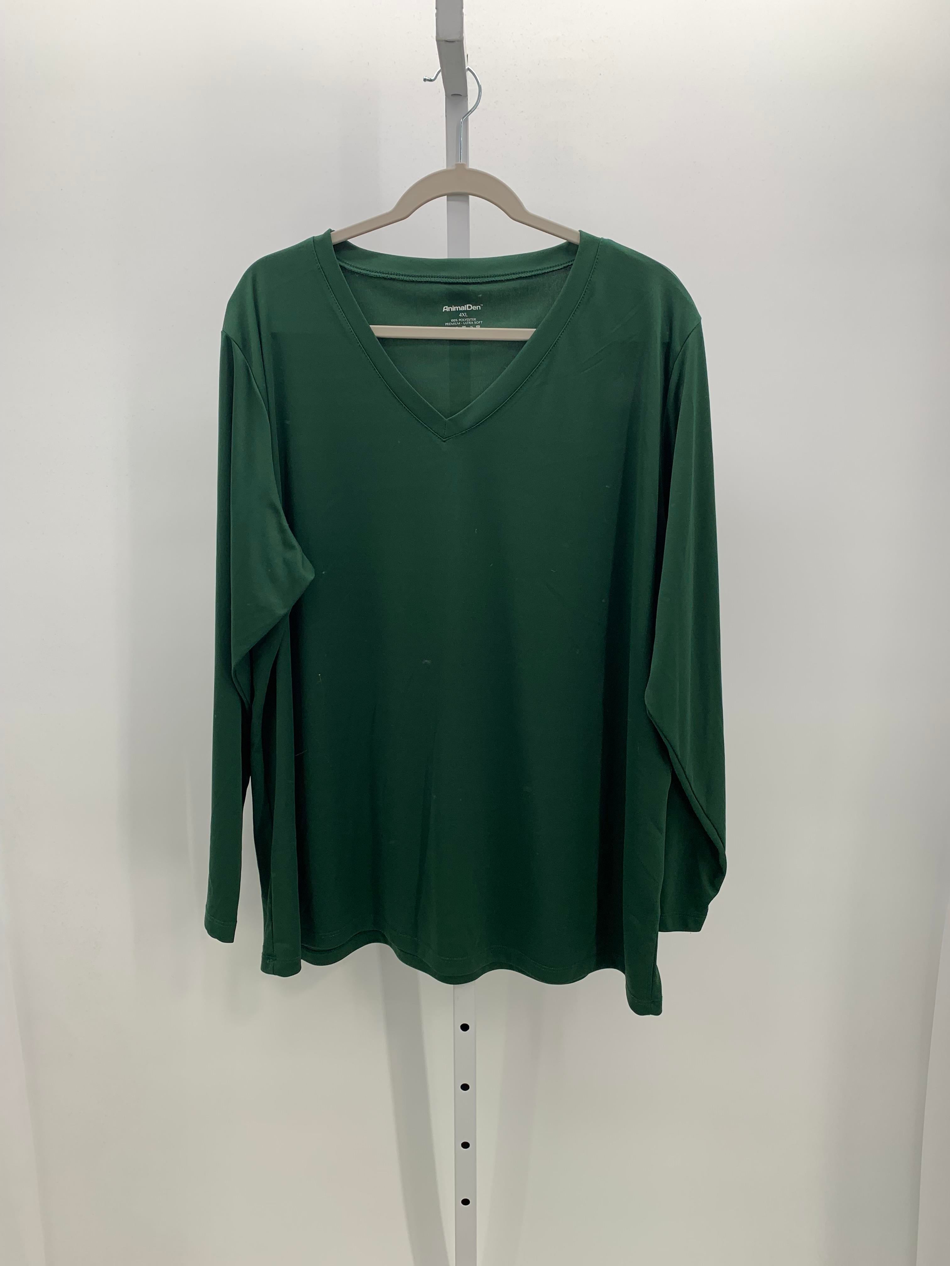 Size 4X Womens Long Sleeve Shirt