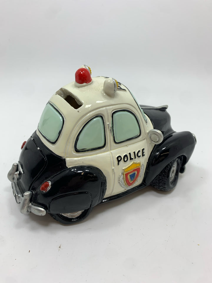 POLICE CAR COIN BANK- TURTLEKING COMPANY.