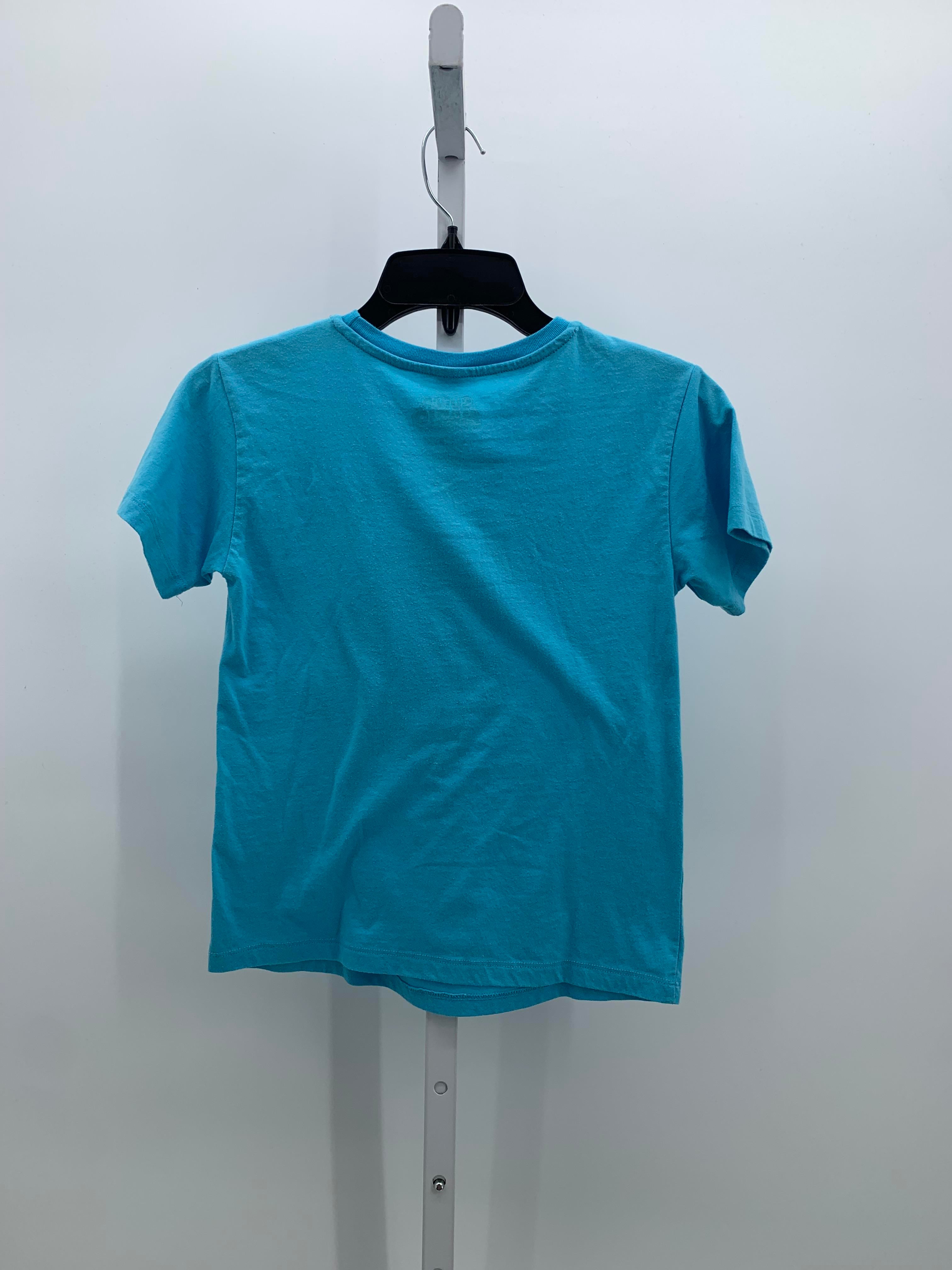 Super Mario Size 7-8 Girls Short Sleeve Shirt