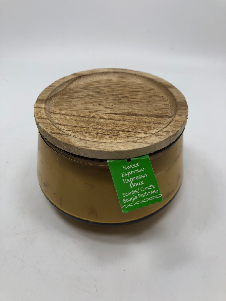 2 WICK SWEET ESPRESSO CANDLE.