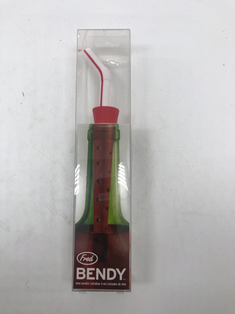 NIP BENDY STRAW WINE AERATOR.