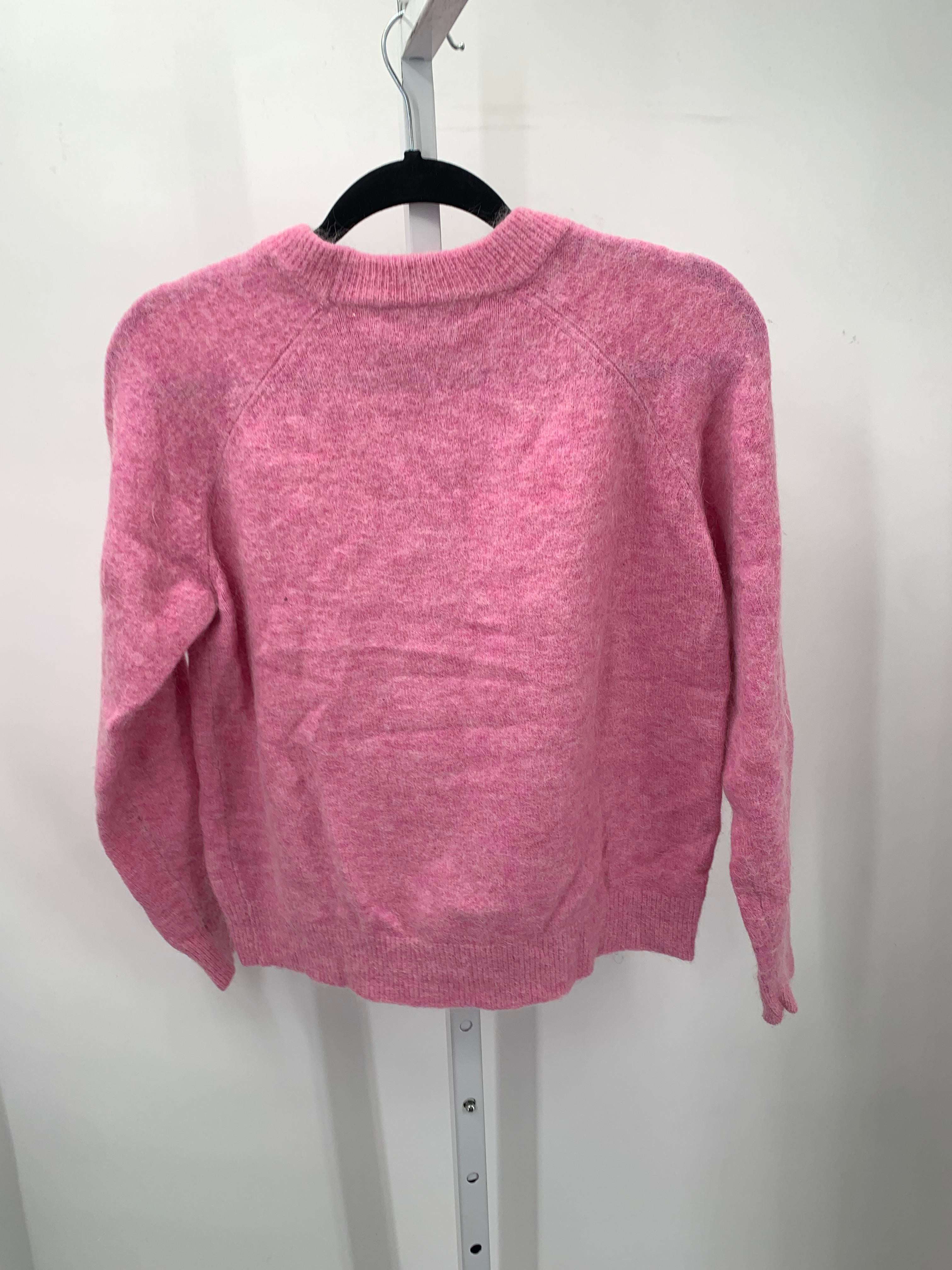 Zara Size Medium Misses Long Slv Sweater