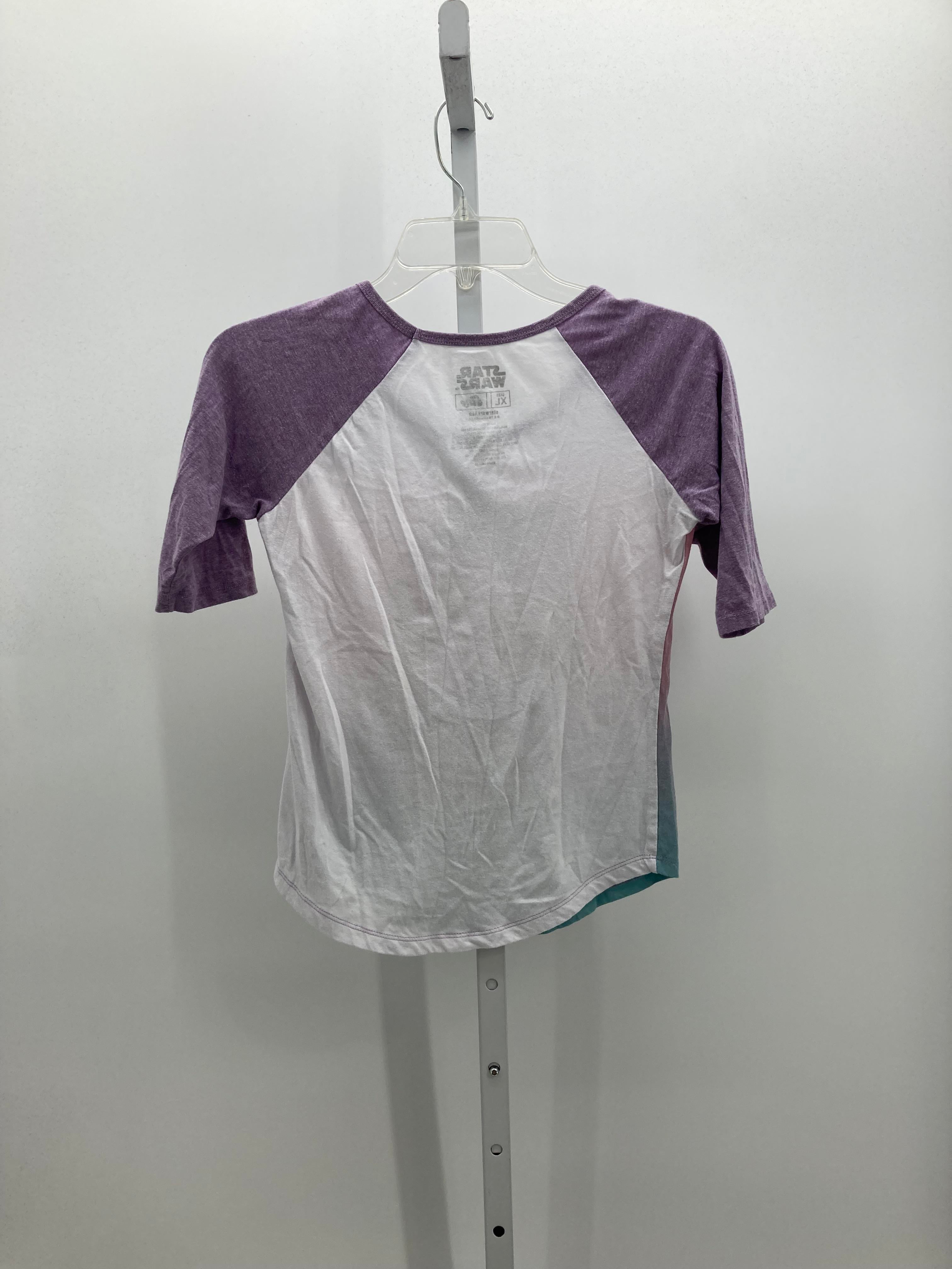 Star Wars Size 14-16 Girls Short Sleeve Shirt