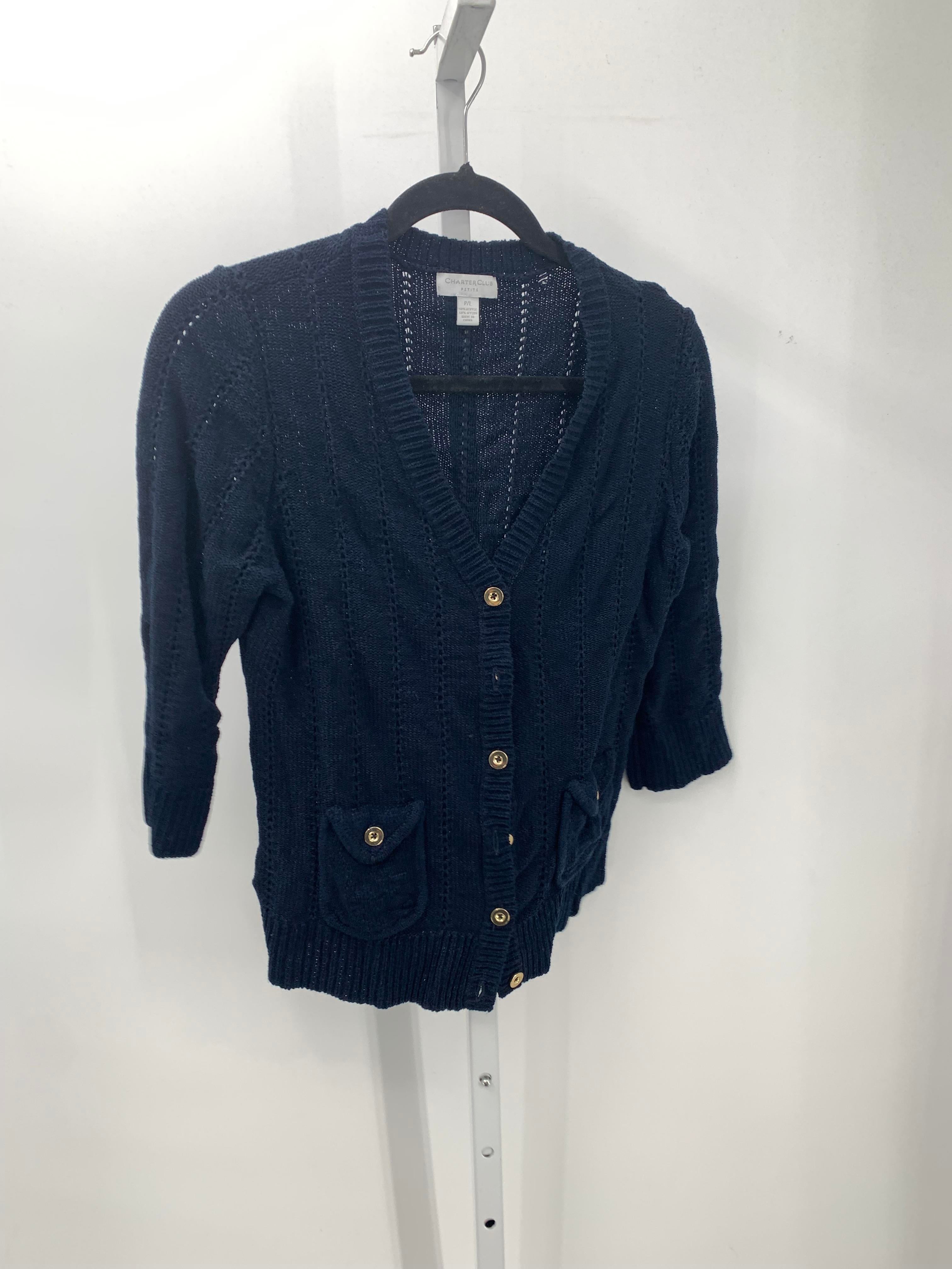 Charter Club Size Large Petite Petite 3/4 Sleeve Sweater