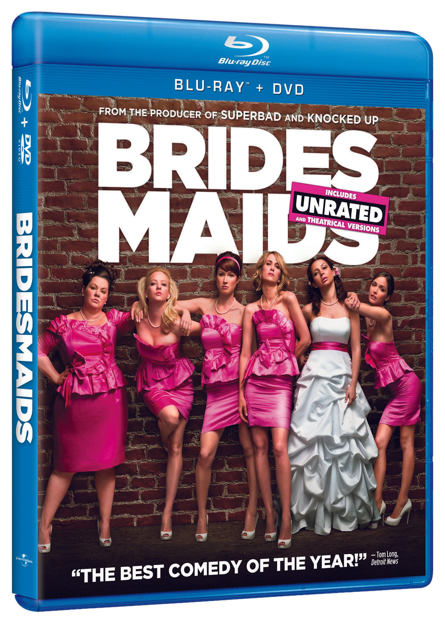 Bridesmaids (Unrated) (Blu-ray + DVD) -