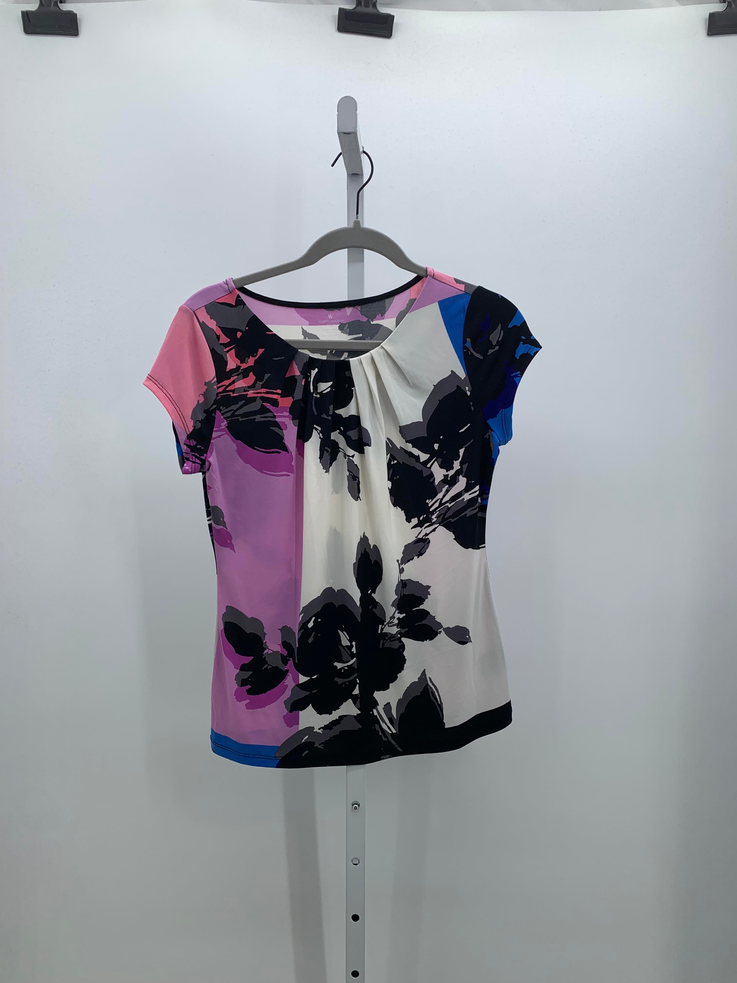 Worthington Size Small Petite Petite Sleeveless Shirt