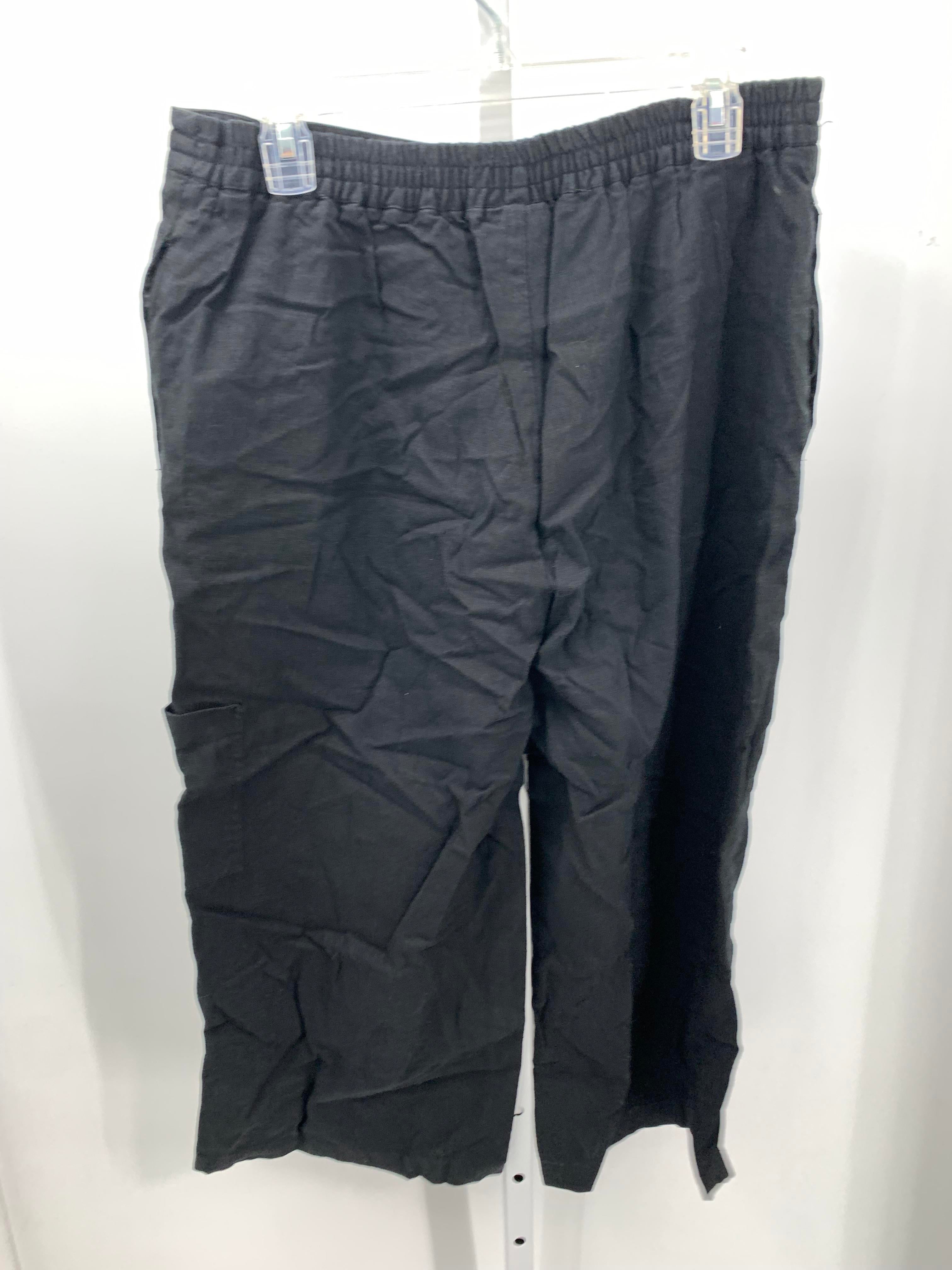 Coldwater Creek Size Large Misses Cropped Pants