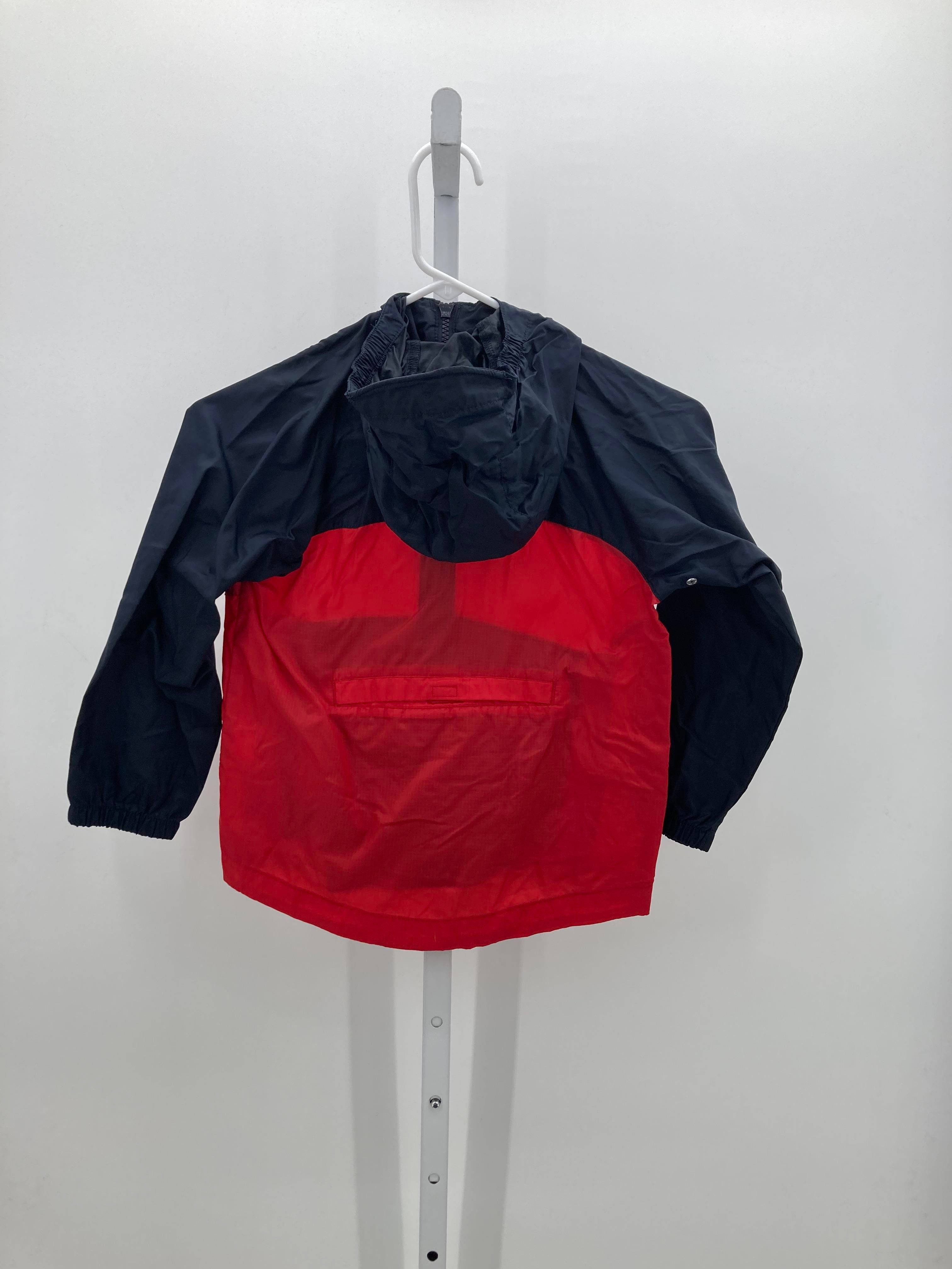 HOODED ZIP UP RED