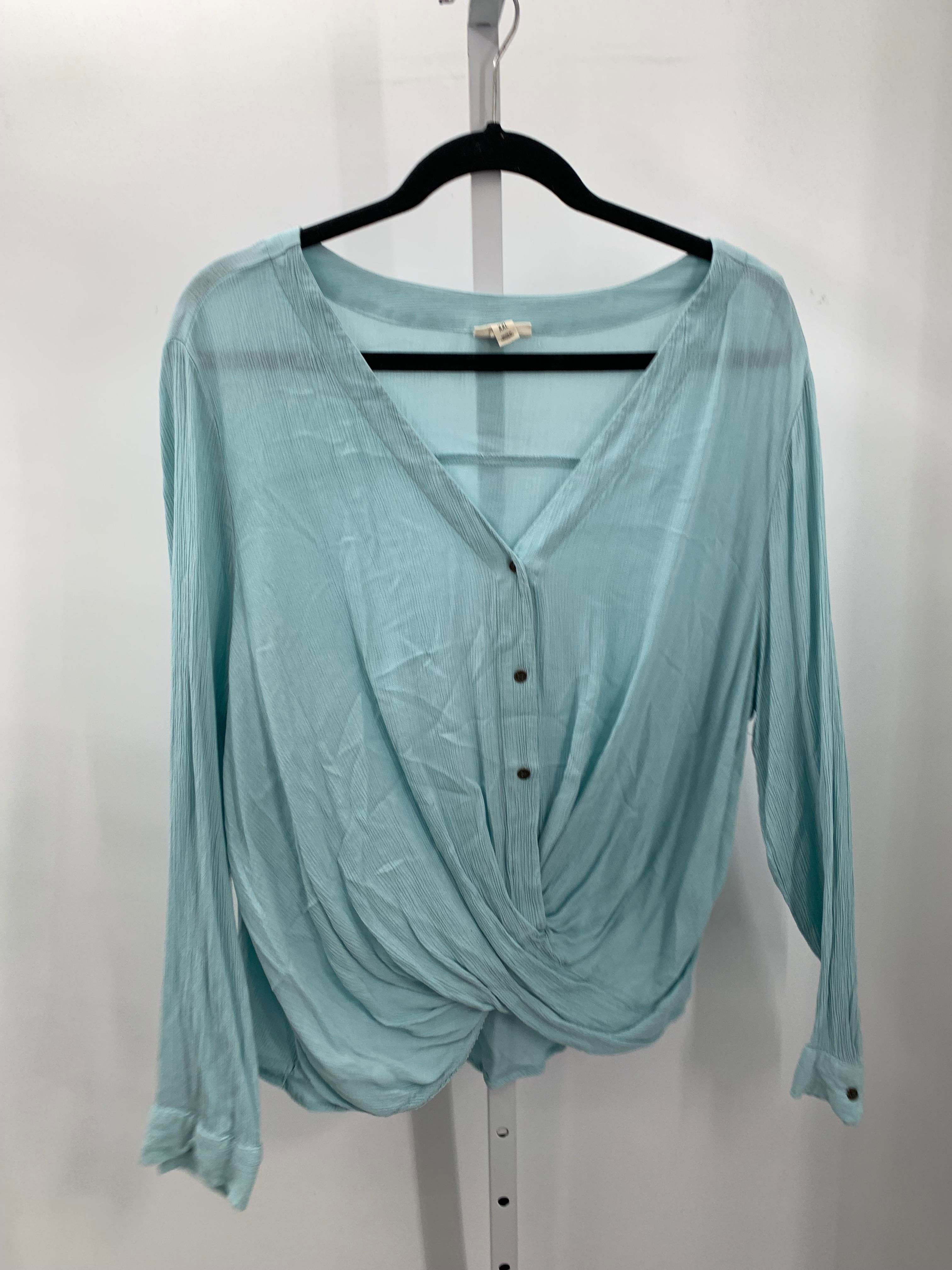 A.N.A. Size XXL Misses Long Sleeve Shirt