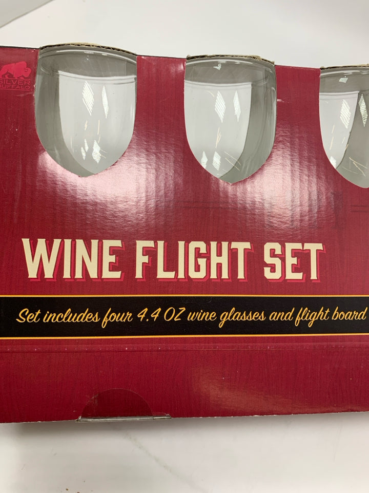 NIP WINE FLIGHT SET.