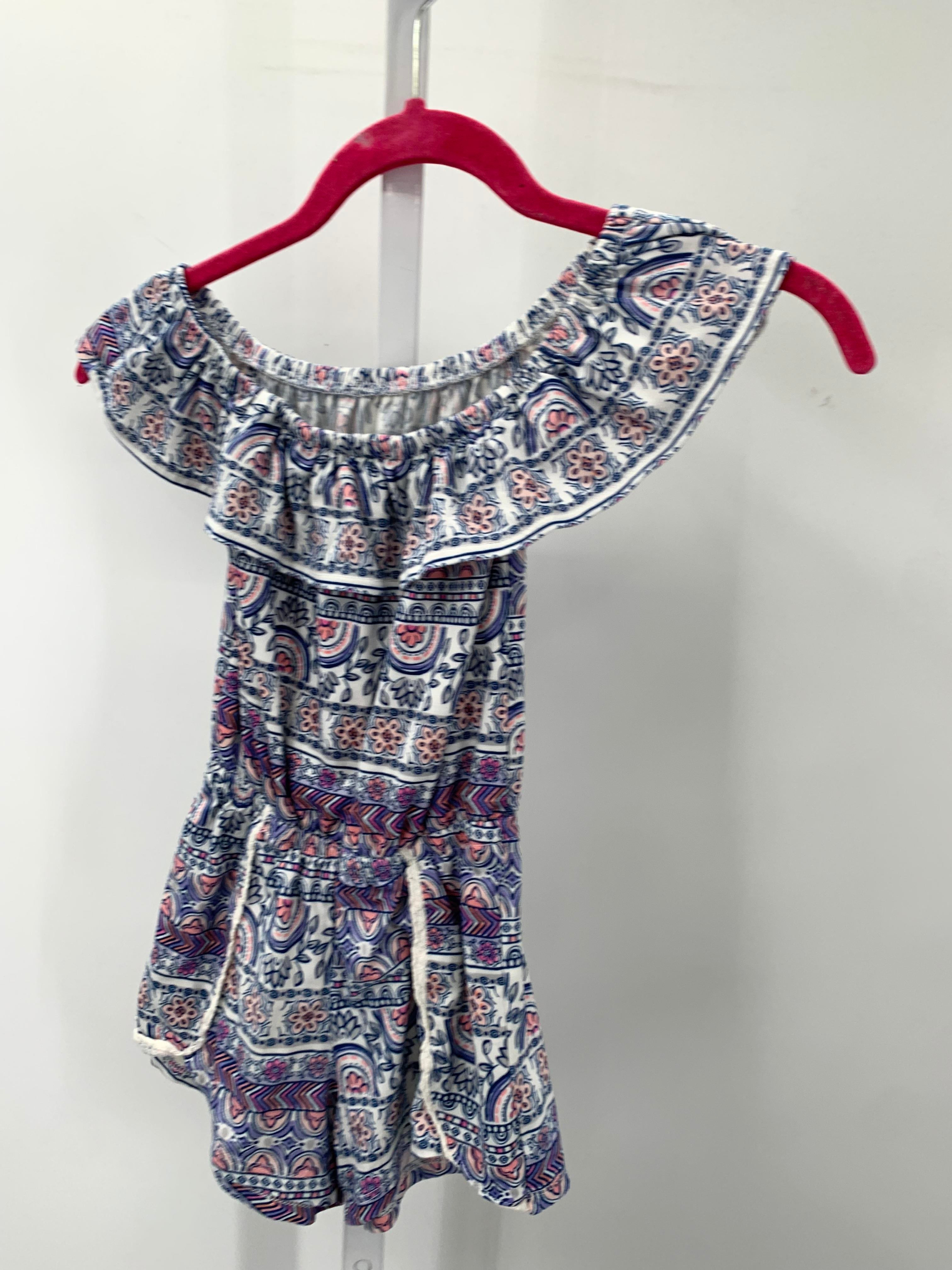 P.S. Size 4 Girls Sleeveless Romper