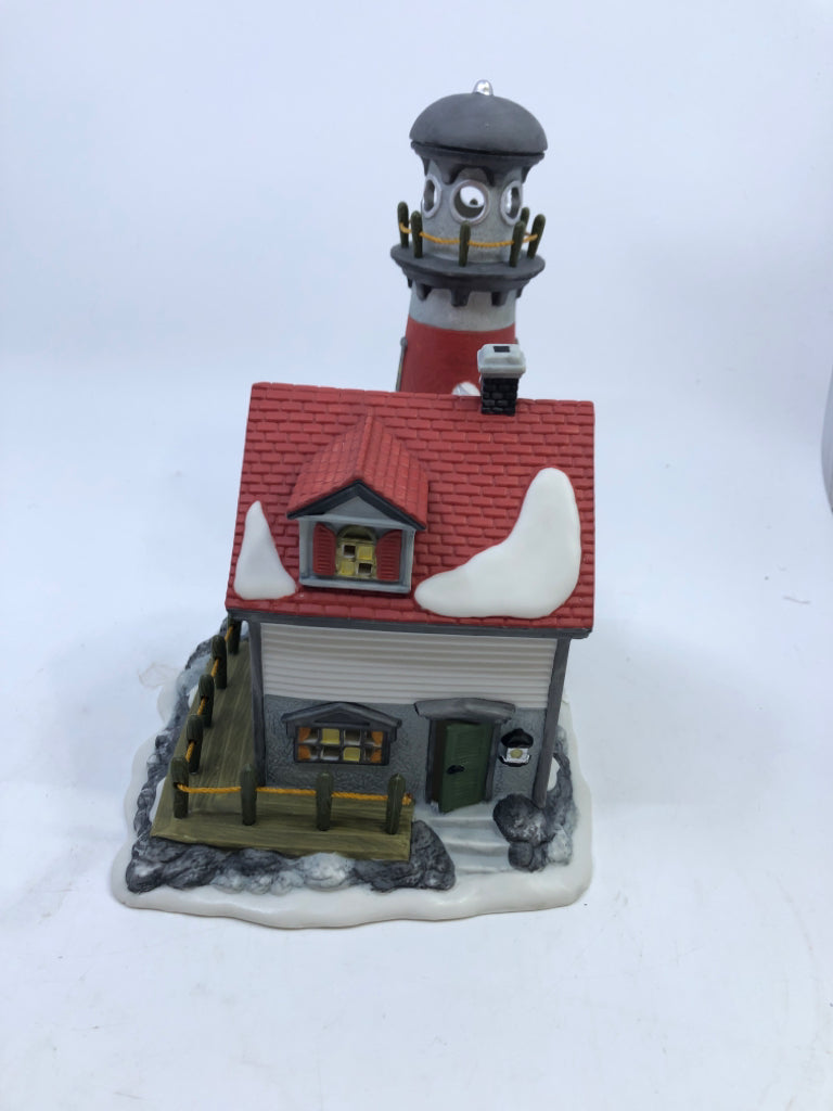 PIGEONHEAD LIGHTHOUSE NEW ENGLAND VILLAGE SERIES.